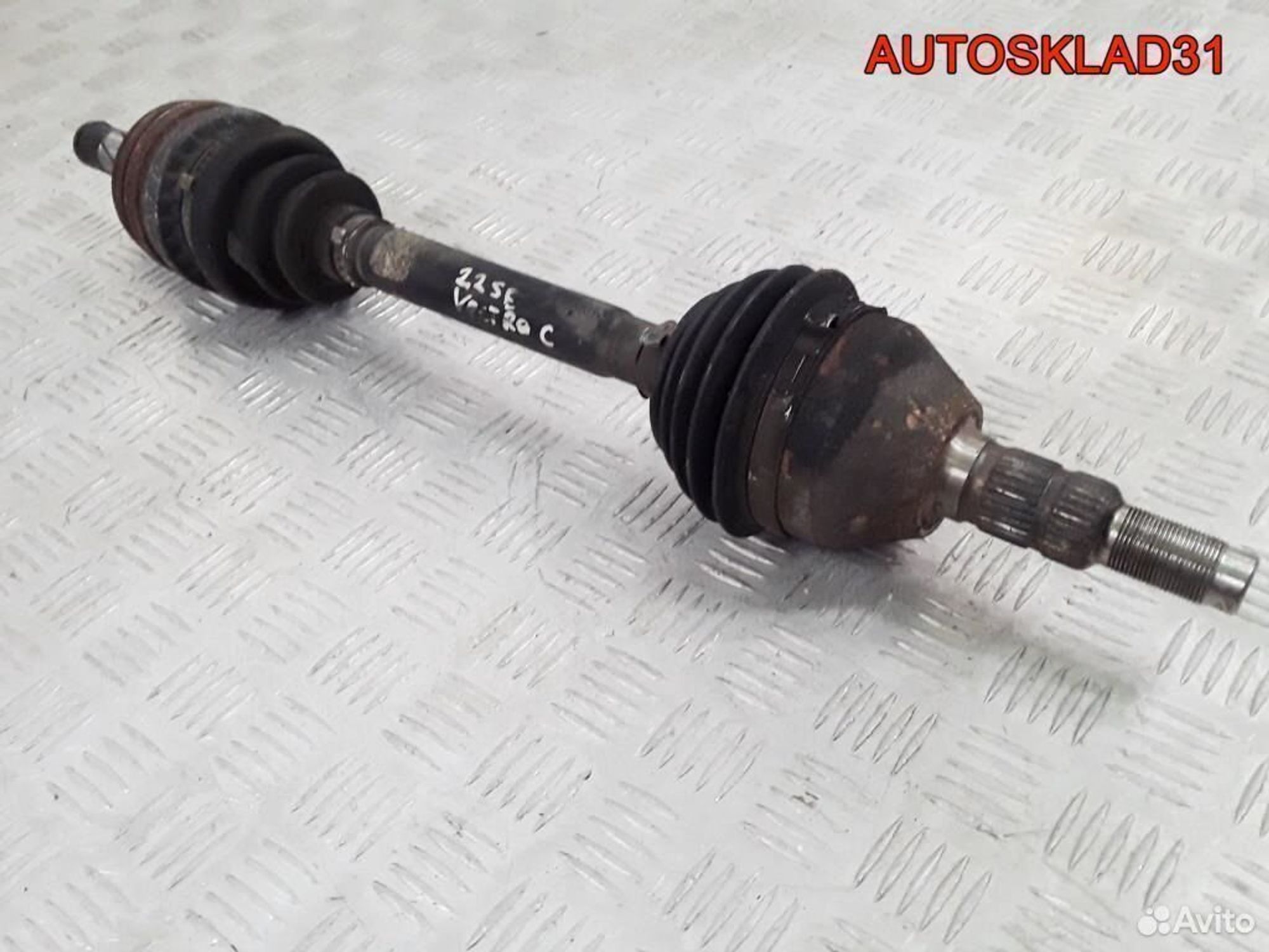 Полуось передняя левая Opel Vectra C 2,2 Z22SE, 7100 рублей, Дубовое