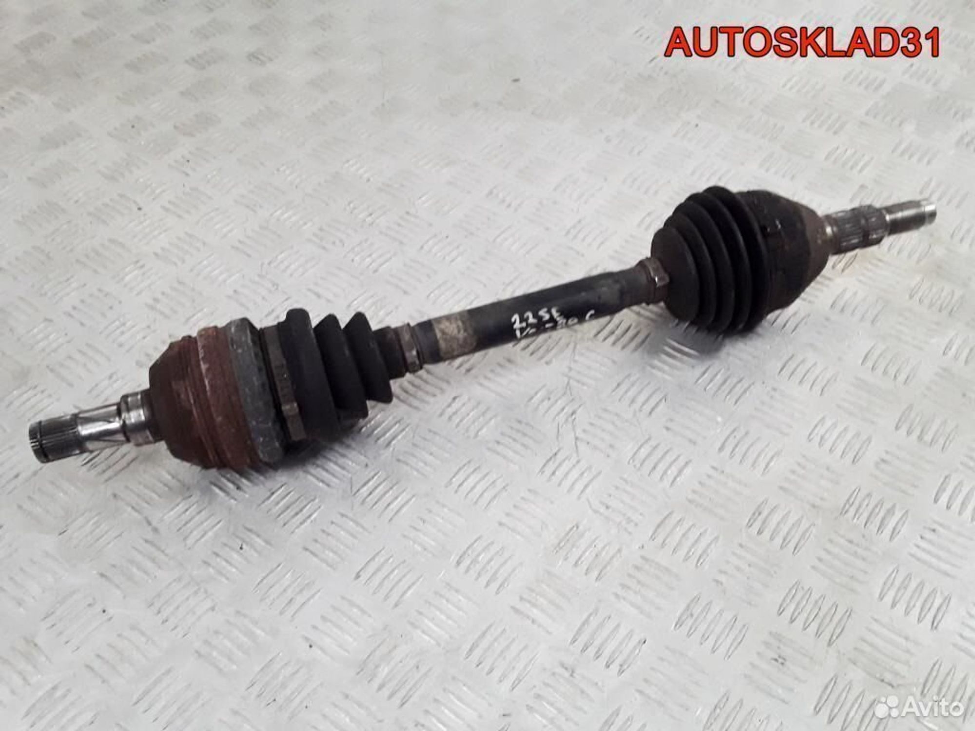 Полуось передняя левая Opel Vectra C 2,2 Z22SE, 7100 рублей, Дубовое