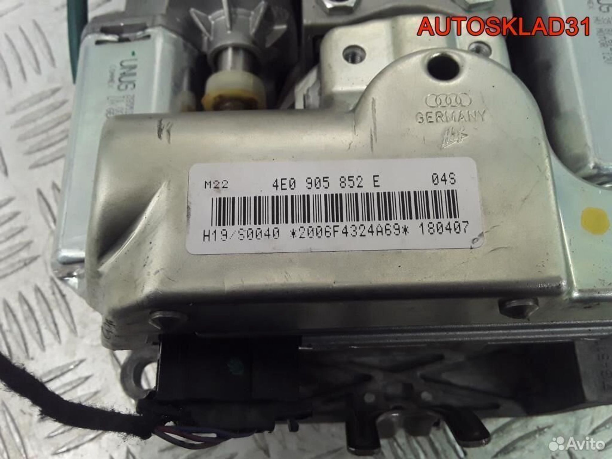 Колонка рулевая Volkswagen Touareg 4E0905852E, 4600 рублей, Дубовое