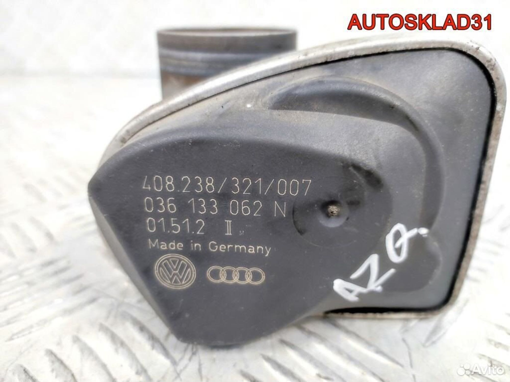 Заслонка дроссельная VW Polo 1,2 AZQ 036133062N, 2600 рублей, Дубовое