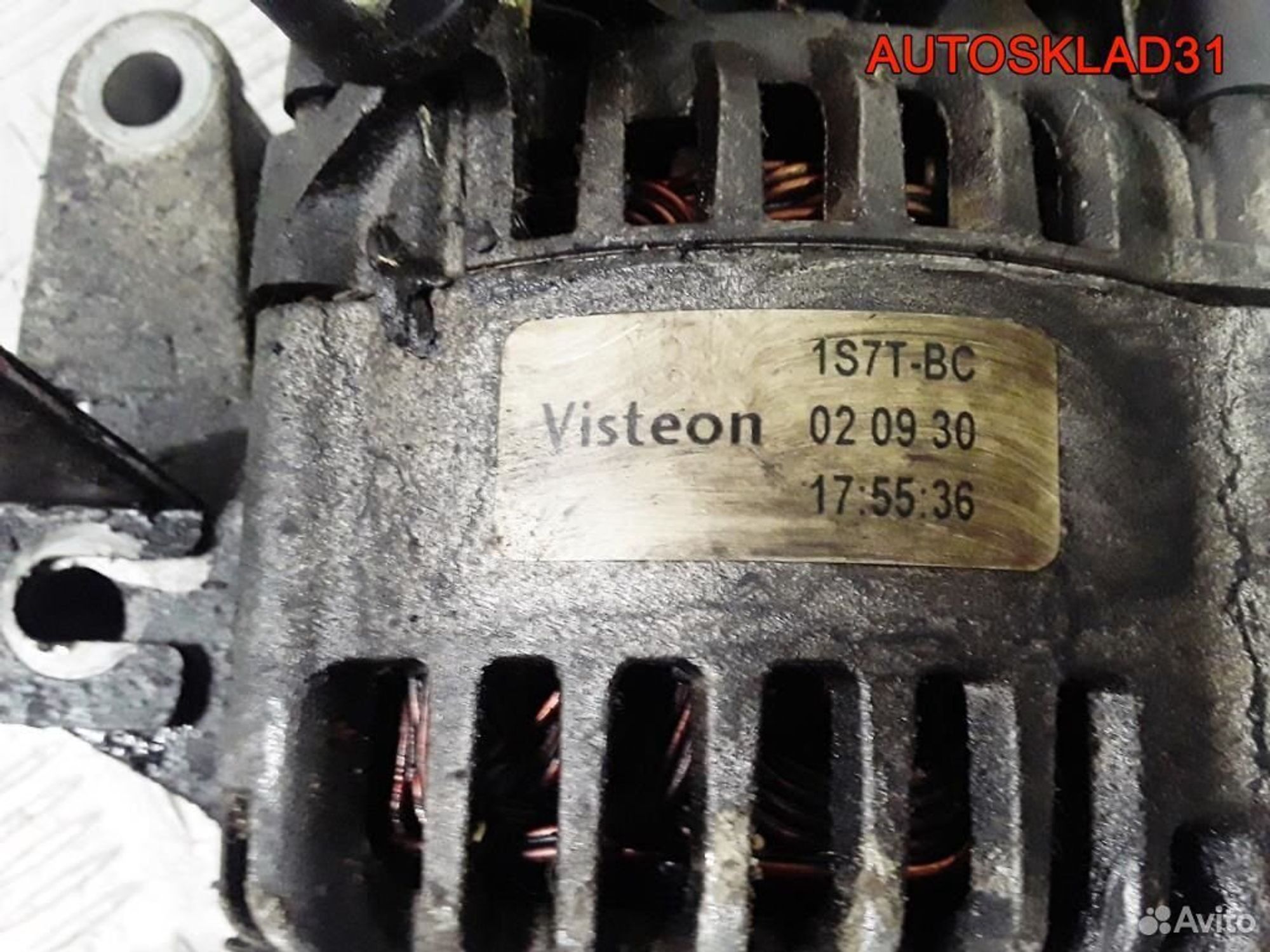 Генератор Ford Mondeo 3 1S7TBC 2.0 бензин 1478608, 11400 рублей, Дубовое