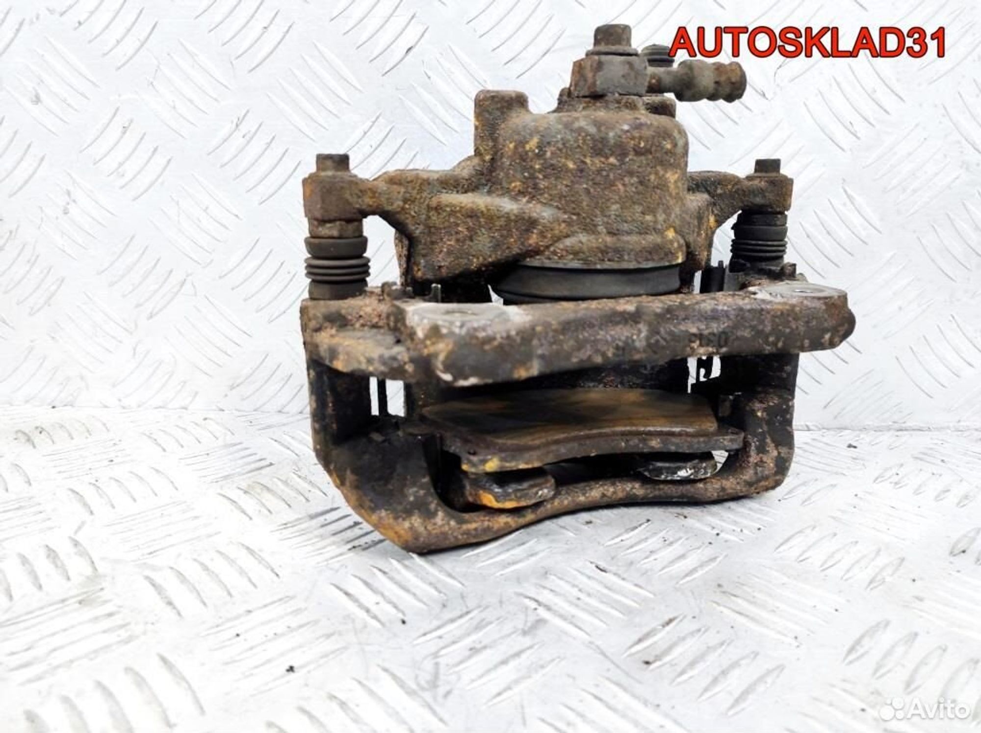 Суппорт тормозной перед правый Opel Astra J Бензин, 2100 рублей, Дубовое