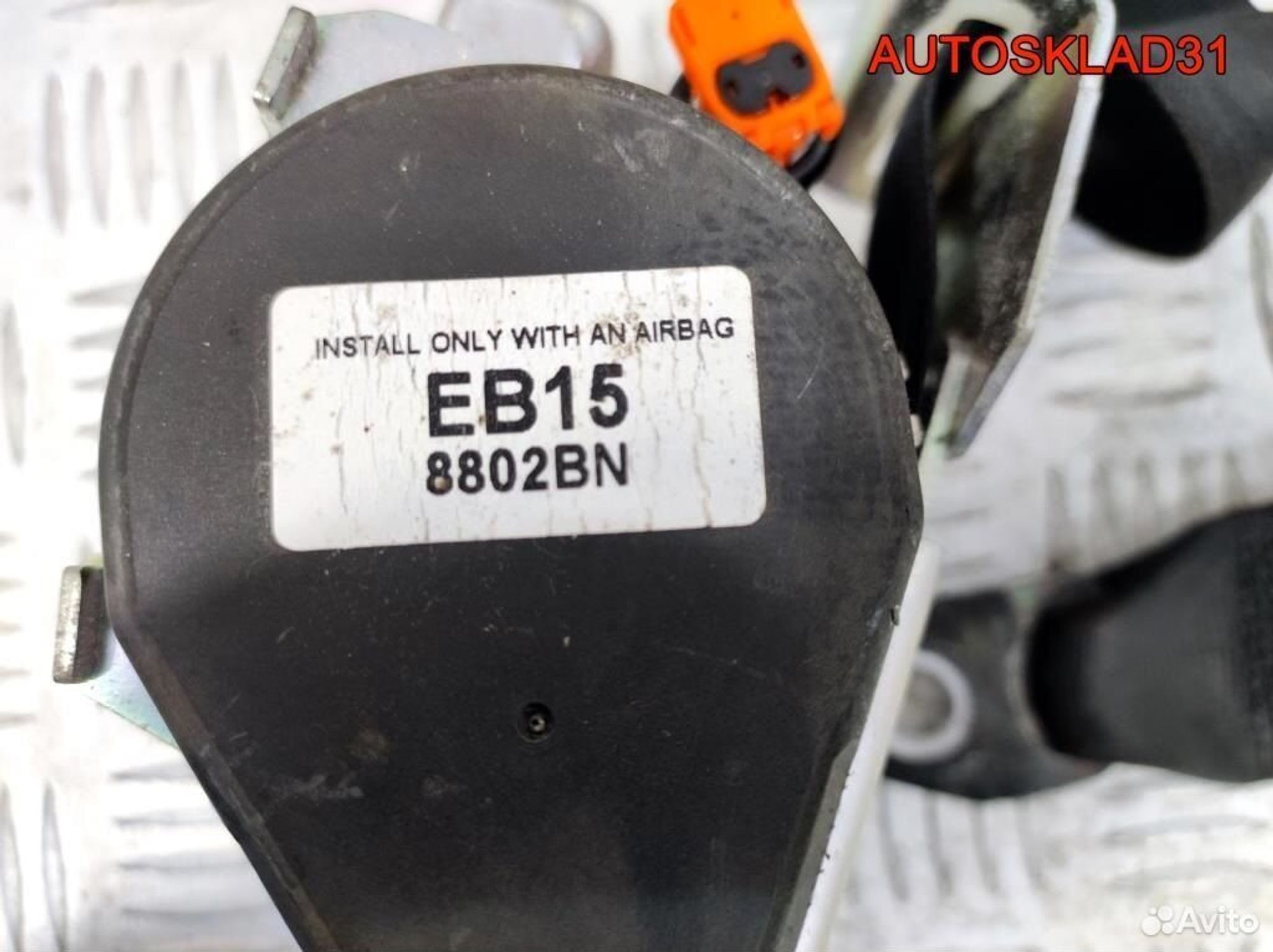 Ремень безопасности передний правый Mazda 3 BK, 1700 рублей, Дубовое