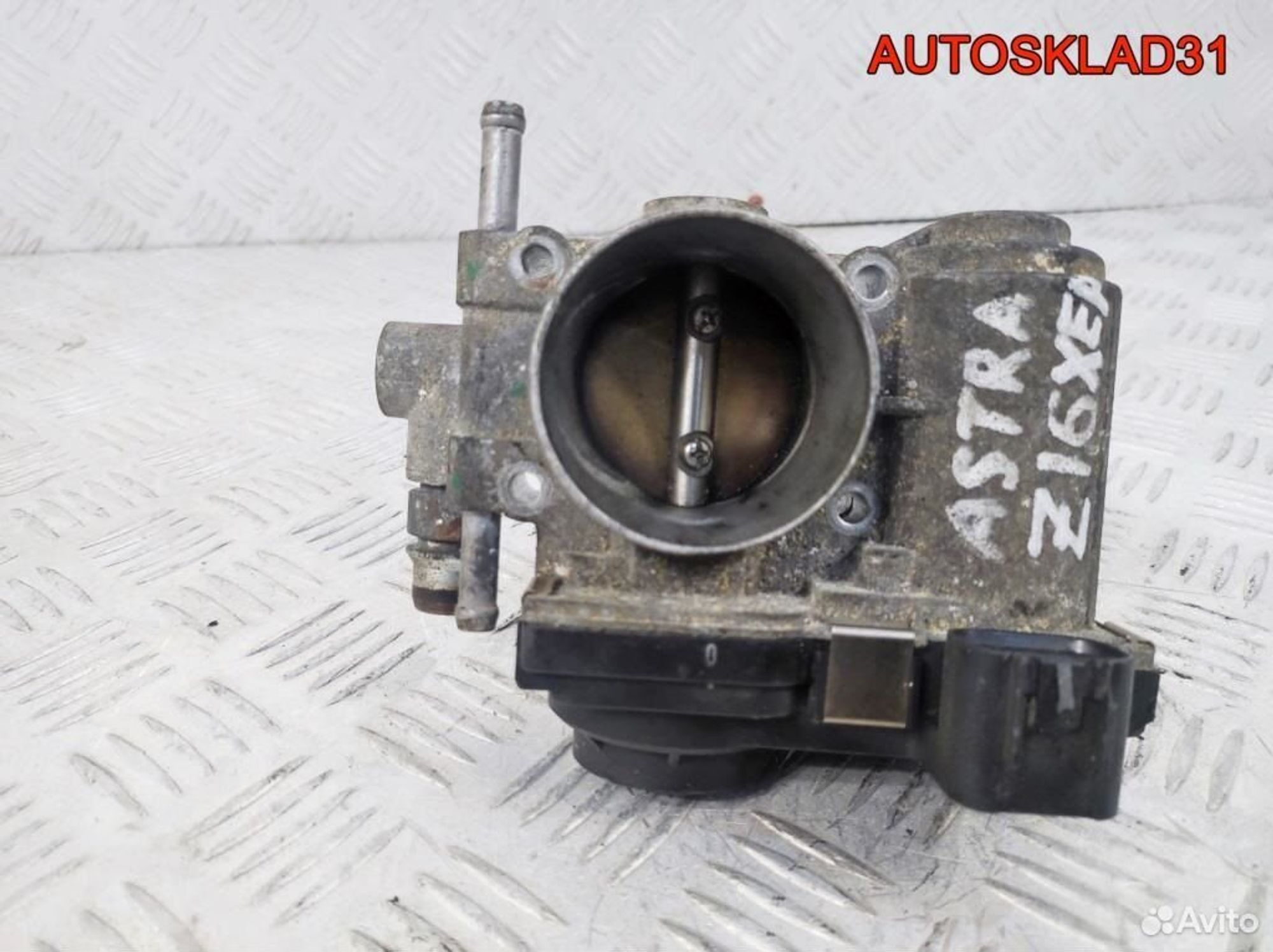 Заслонка дроссельная Opel Astra H Z16XEP 55352858, 1800 рублей, Дубовое