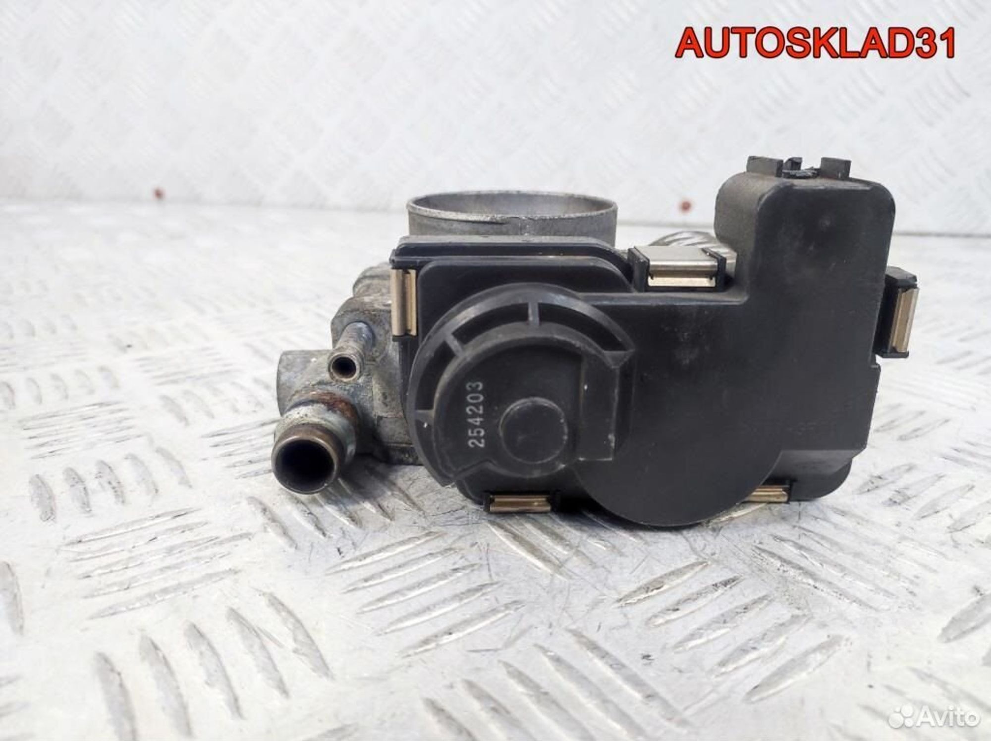 Заслонка дроссельная Opel Astra H Z16XEP 55352858, 1800 рублей, Дубовое