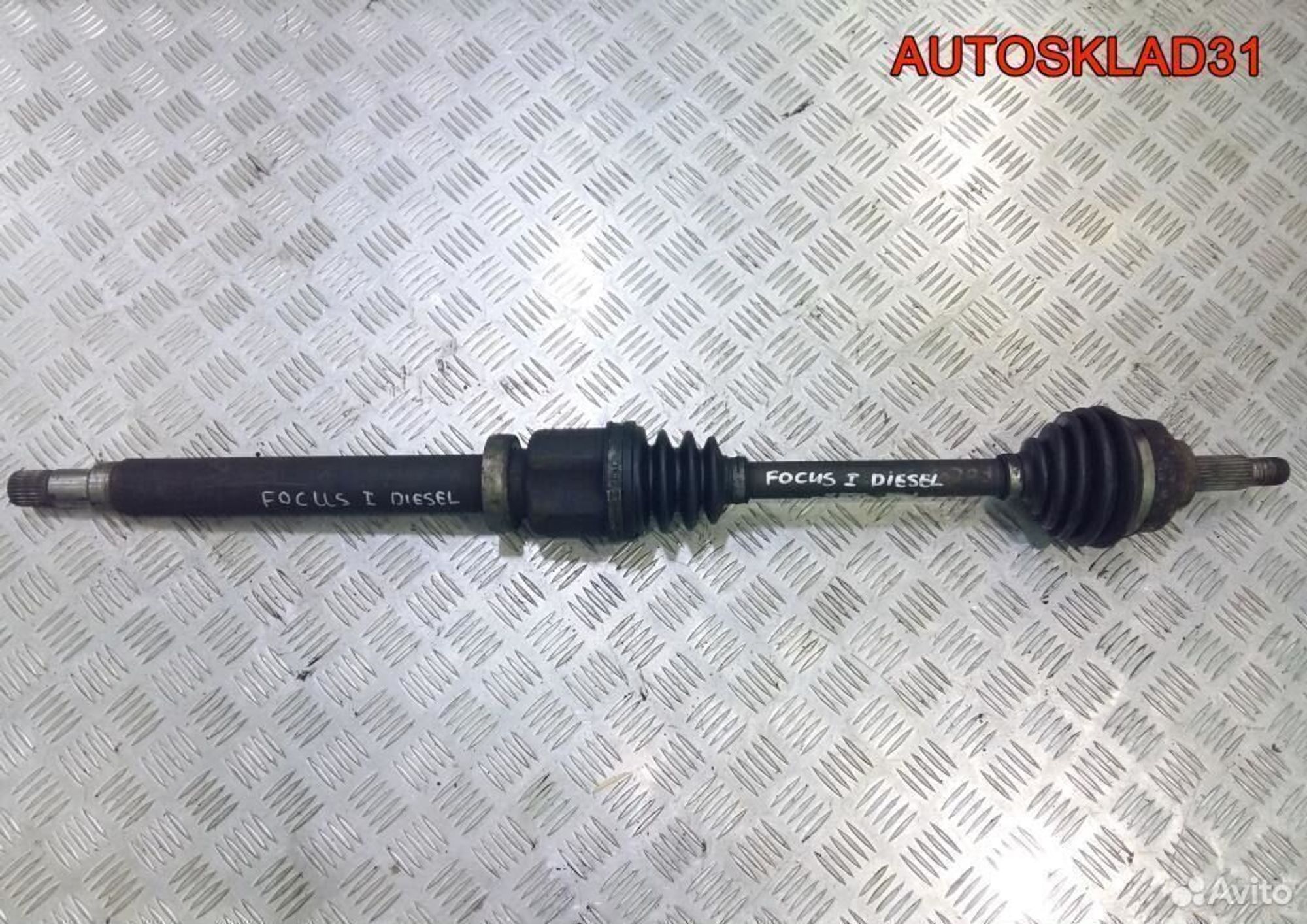 Привод передний правый Ford Focus 1 1,8 Дизель МКПП, 5700 рублей, Дубовое