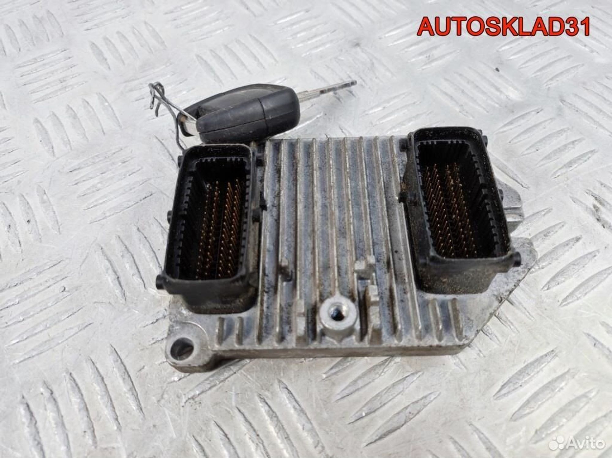 Блок Эбу Opel Astra G 1.8 Z18XE 55351703 Бензин, 12200 рублей, Дубовое