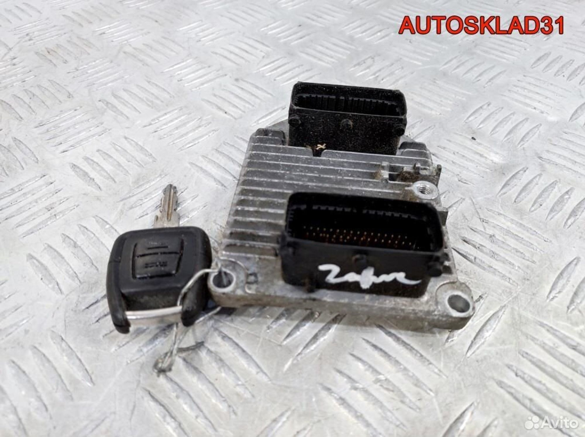 Блок Эбу Opel Astra G 1.8 Z18XE 55351703 Бензин, 12200 рублей, Дубовое