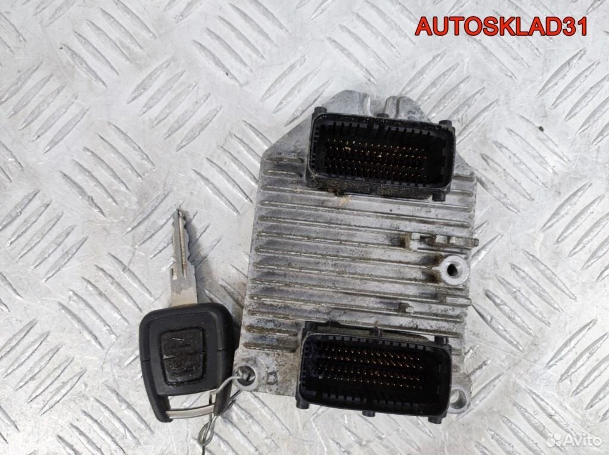 Блок Эбу Opel Astra G 1.8 Z18XE 55351703 Бензин, 12200 рублей, Дубовое