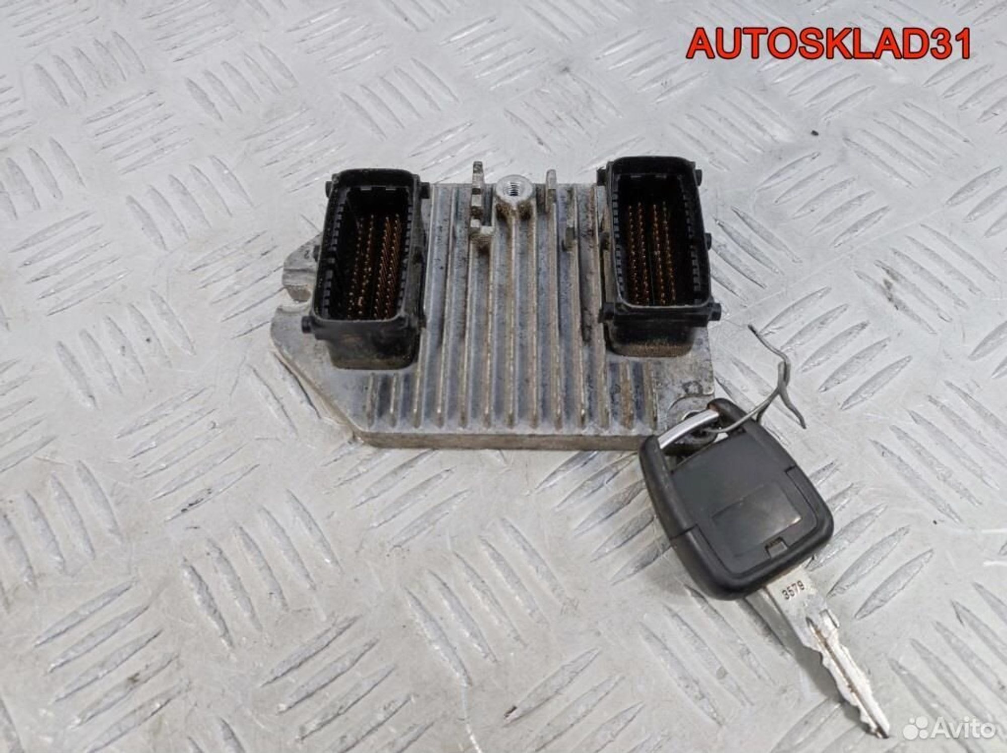 Блок Эбу Opel Astra G 1.8 Z18XE 55351703 Бензин, 12200 рублей, Дубовое