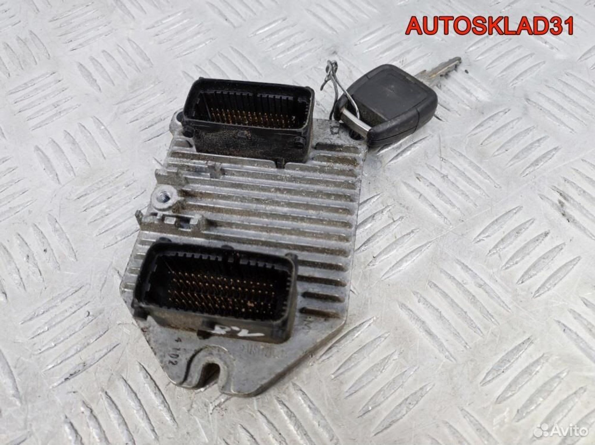 Блок Эбу Opel Astra G 1.8 Z18XE 55351703 Бензин, 12200 рублей, Дубовое