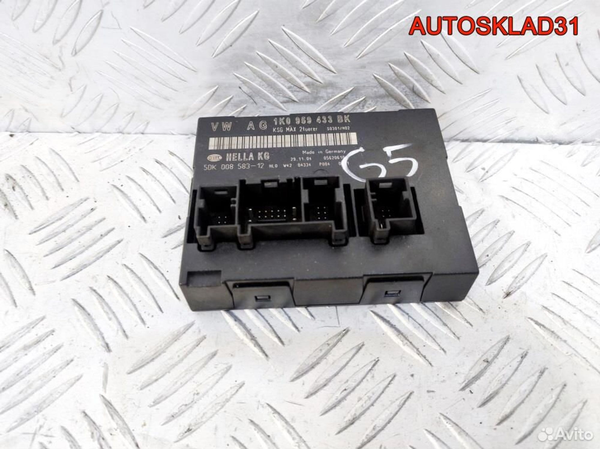 Блок комфорта Volkswagen Golf 5 1K0959433BK, 1300 рублей, Дубовое