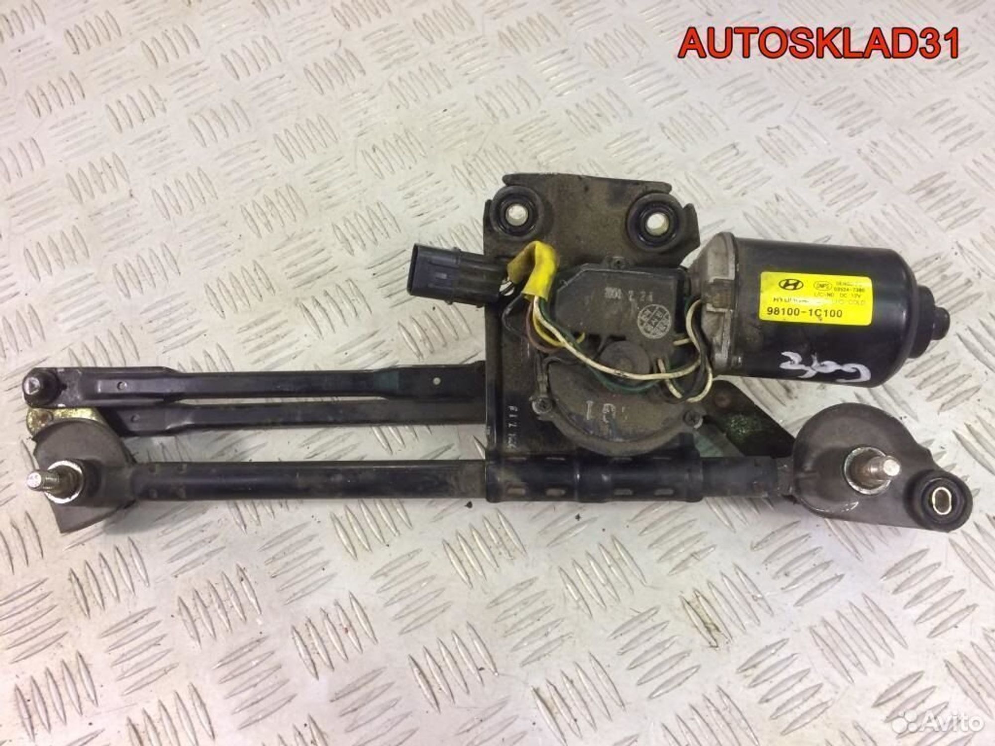 Трапеция стеклоочистителей Hyundai Getz 981001C100, 3200 рублей, Дубовое