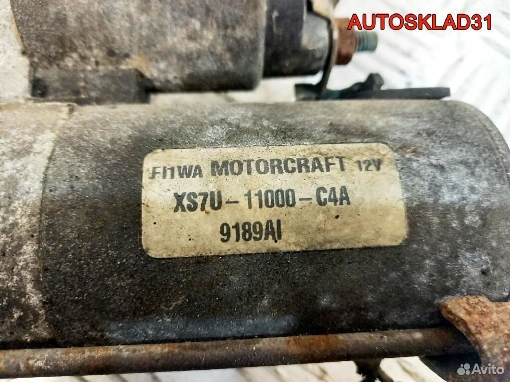 Стартер Ford Focus 1 1.8 XS7U11000C4A Бензин, 5700 рублей, Дубовое