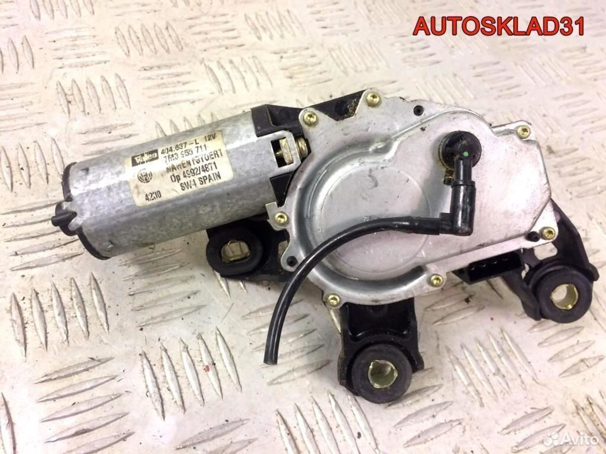 Моторчик стеклоочистителя VW Sharan 7М3955711, 2800 рублей, Дубовое