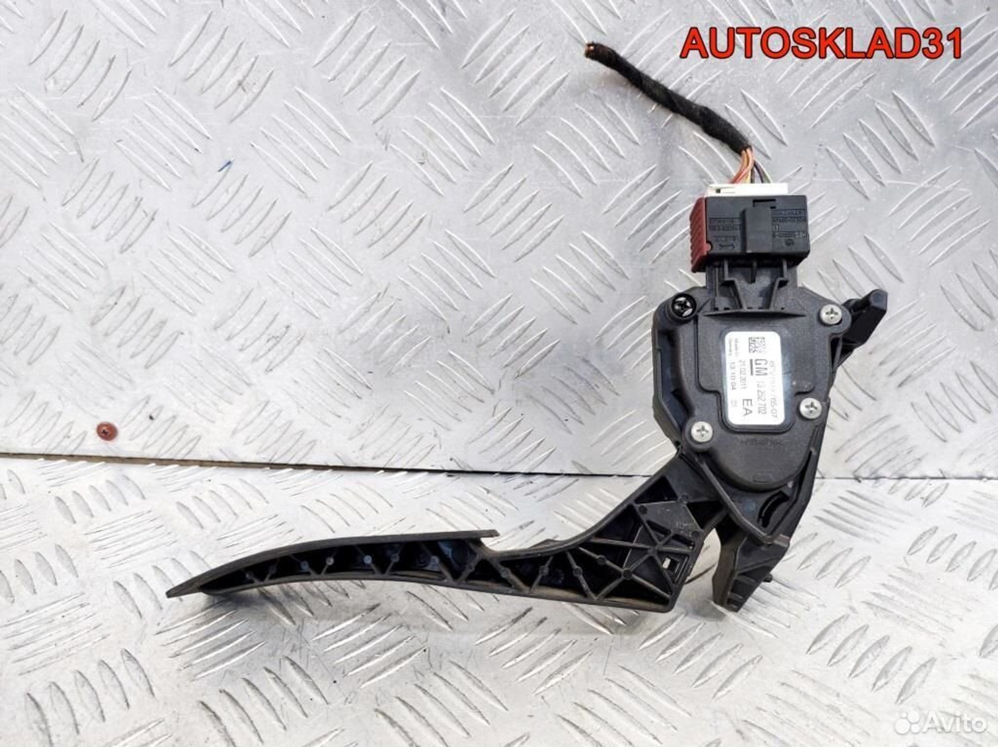 Педаль газа Opel Astra J 1.6 A16XER 13252702, 1700 рублей, Дубовое