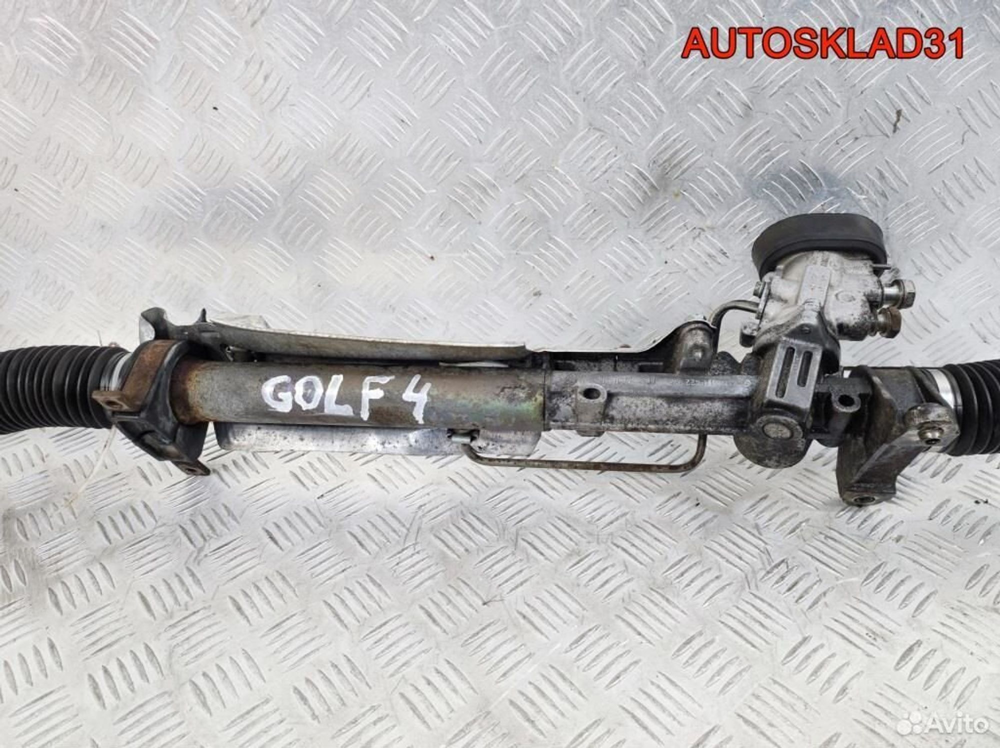 Рейка рулевая Volkswagen Golf 4 1J1422105DE, 5400 рублей, Дубовое