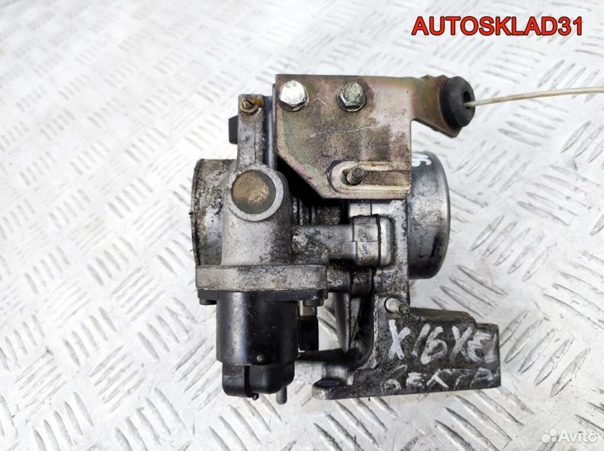 Заслонка дроссельная Opel Vectra B X16XEL 90501011, 1700 рублей, Дубовое