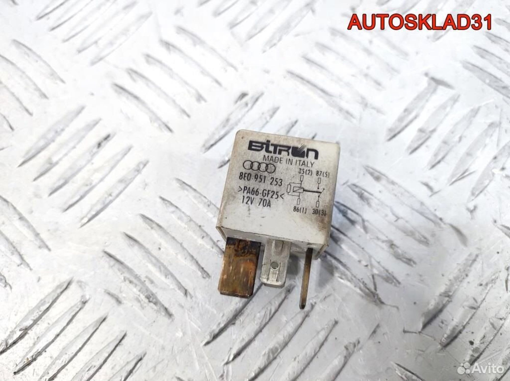 Реле №614 Audi A4 B7 8E0951253, 600 рублей, Дубовое