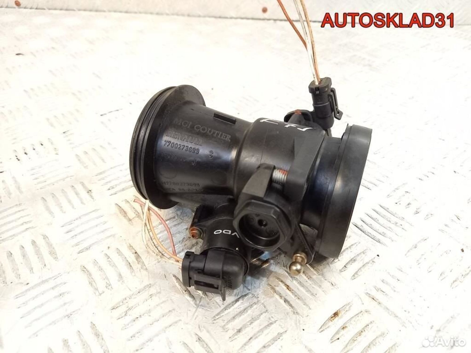 Заслонка дроссельная Renault Logan 1 77002736, 1800 рублей, Дубовое