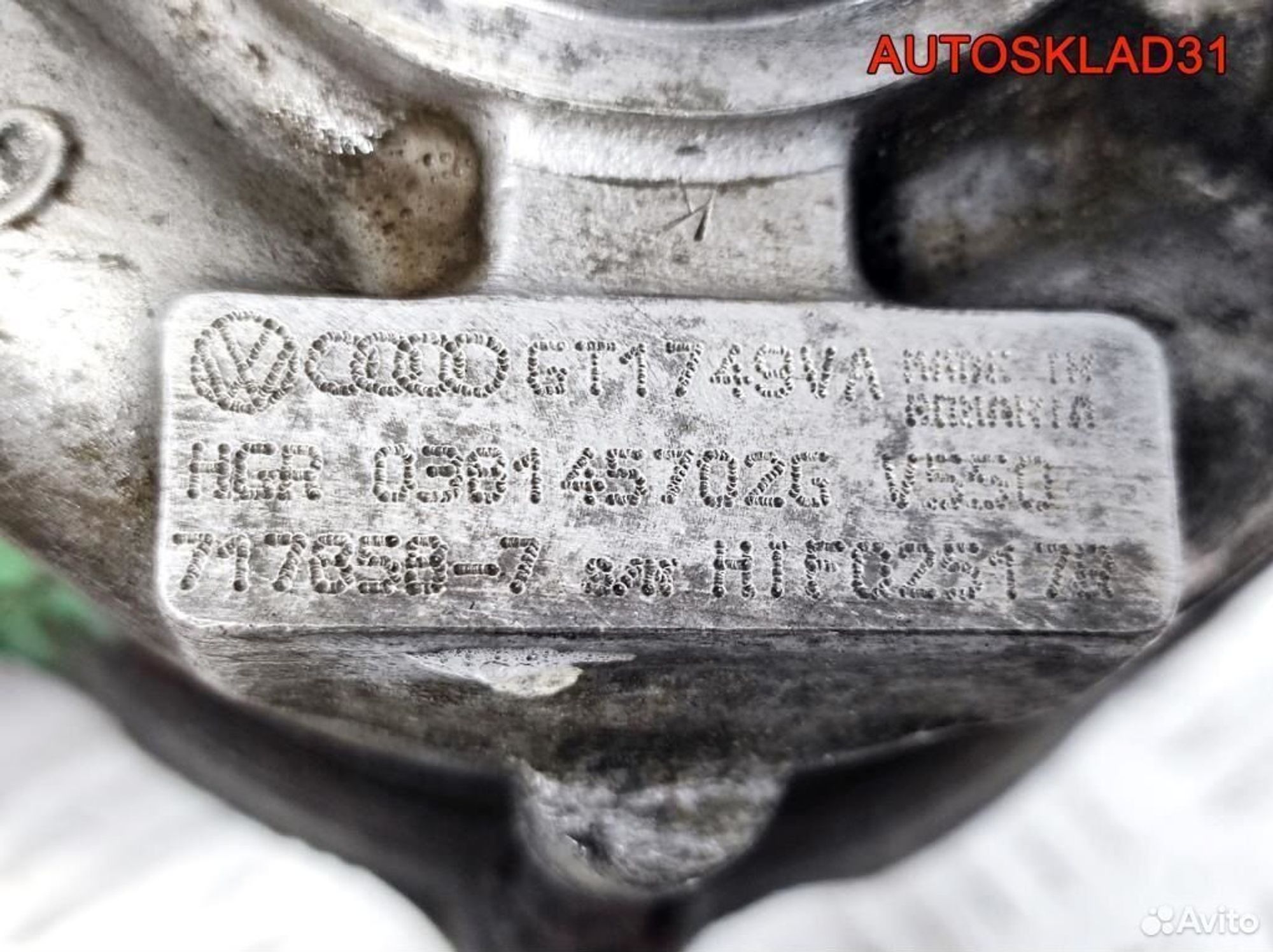 Турбина VW Passat B5+ 1.9 AVF 038145702G Дизель, 15300 рублей, Дубовое