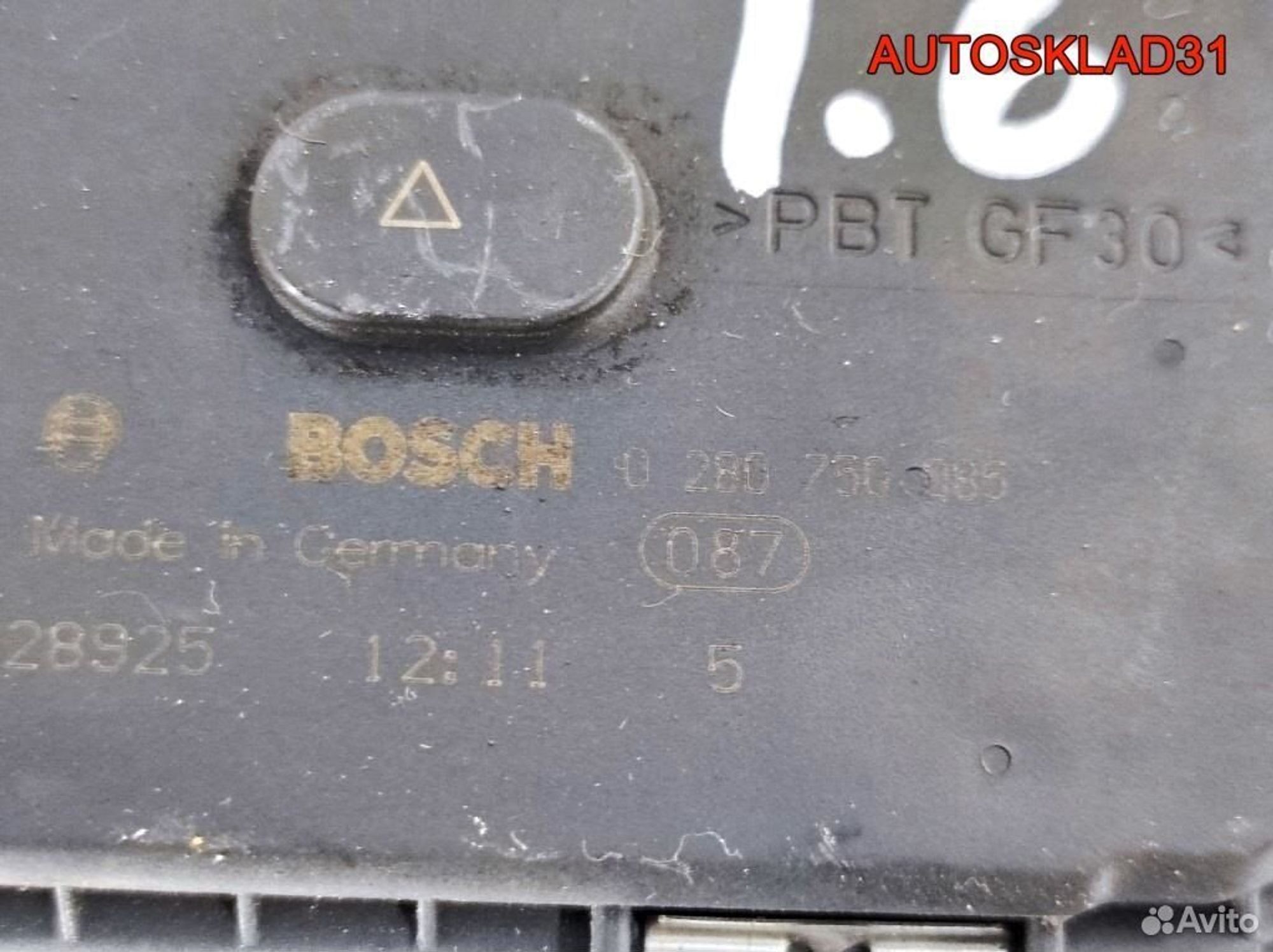 Заслонка дроссельная Реugeot 307 0280750085, 4600 рублей, Дубовое