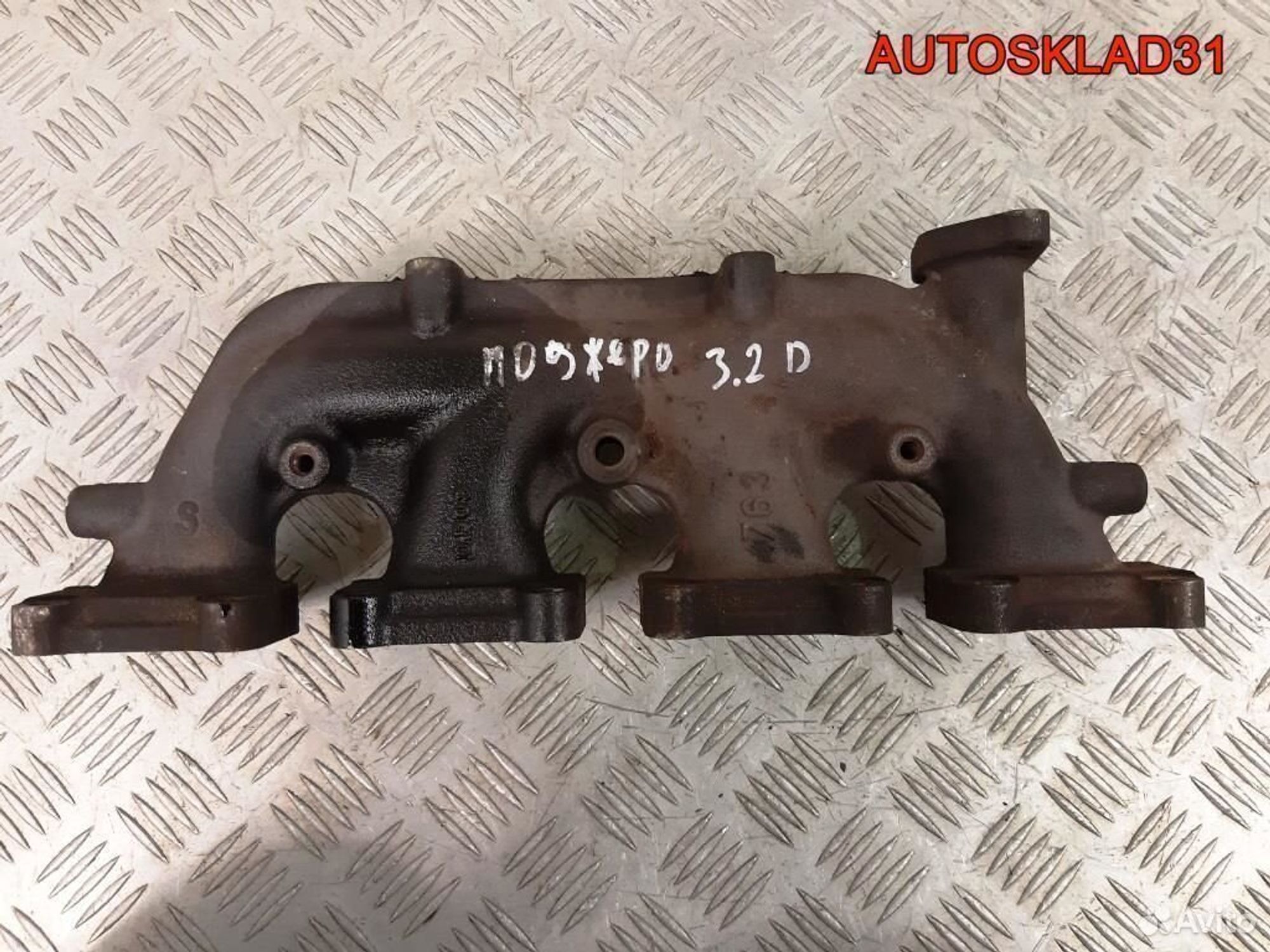 Коллектор выпускной Mitsubishi Pajero 3 ME203762, 500 рублей, Дубовое