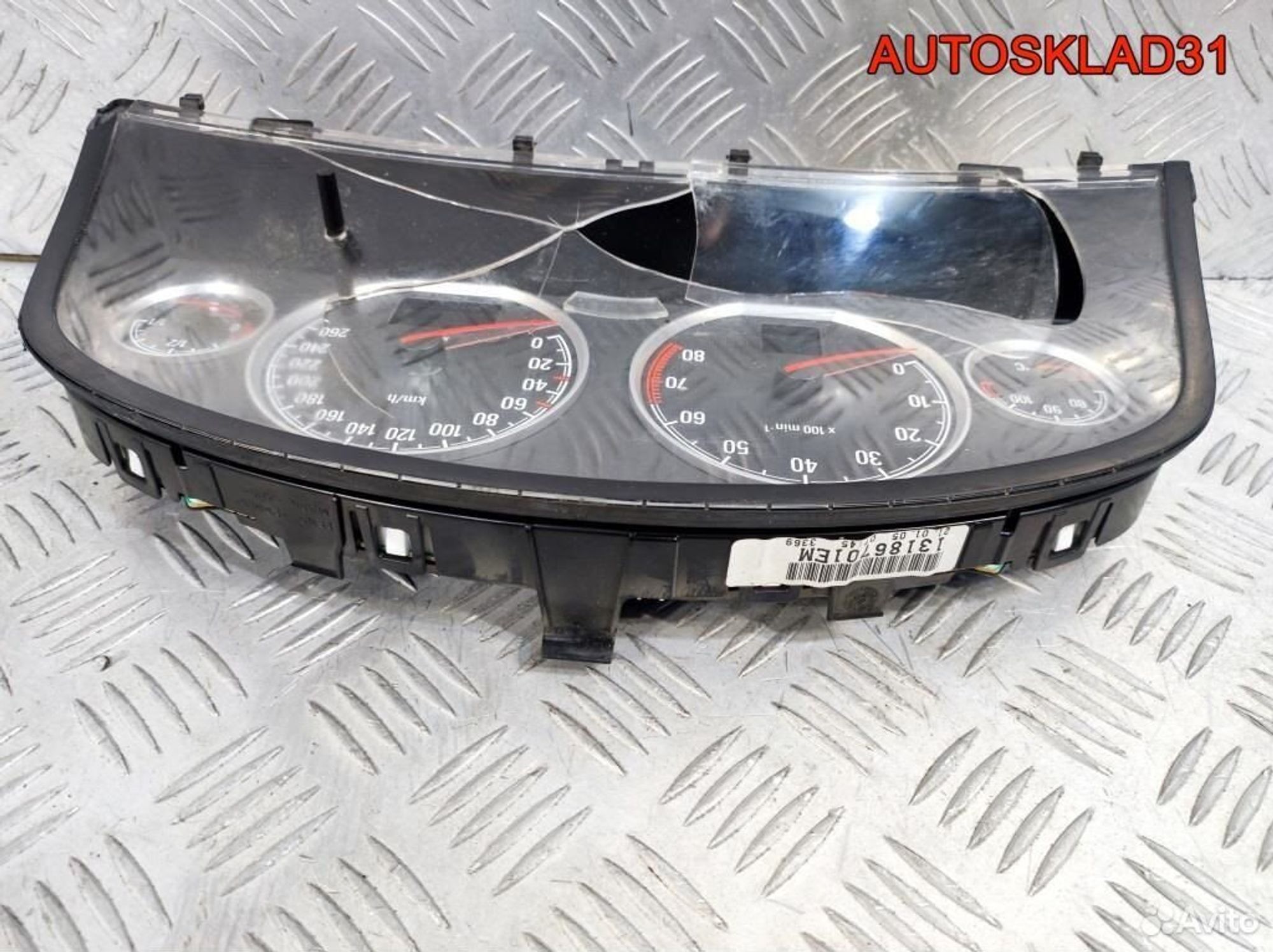 Панель приборов Opel Vectra C 13186701 Бензин, 2600 рублей, Дубовое