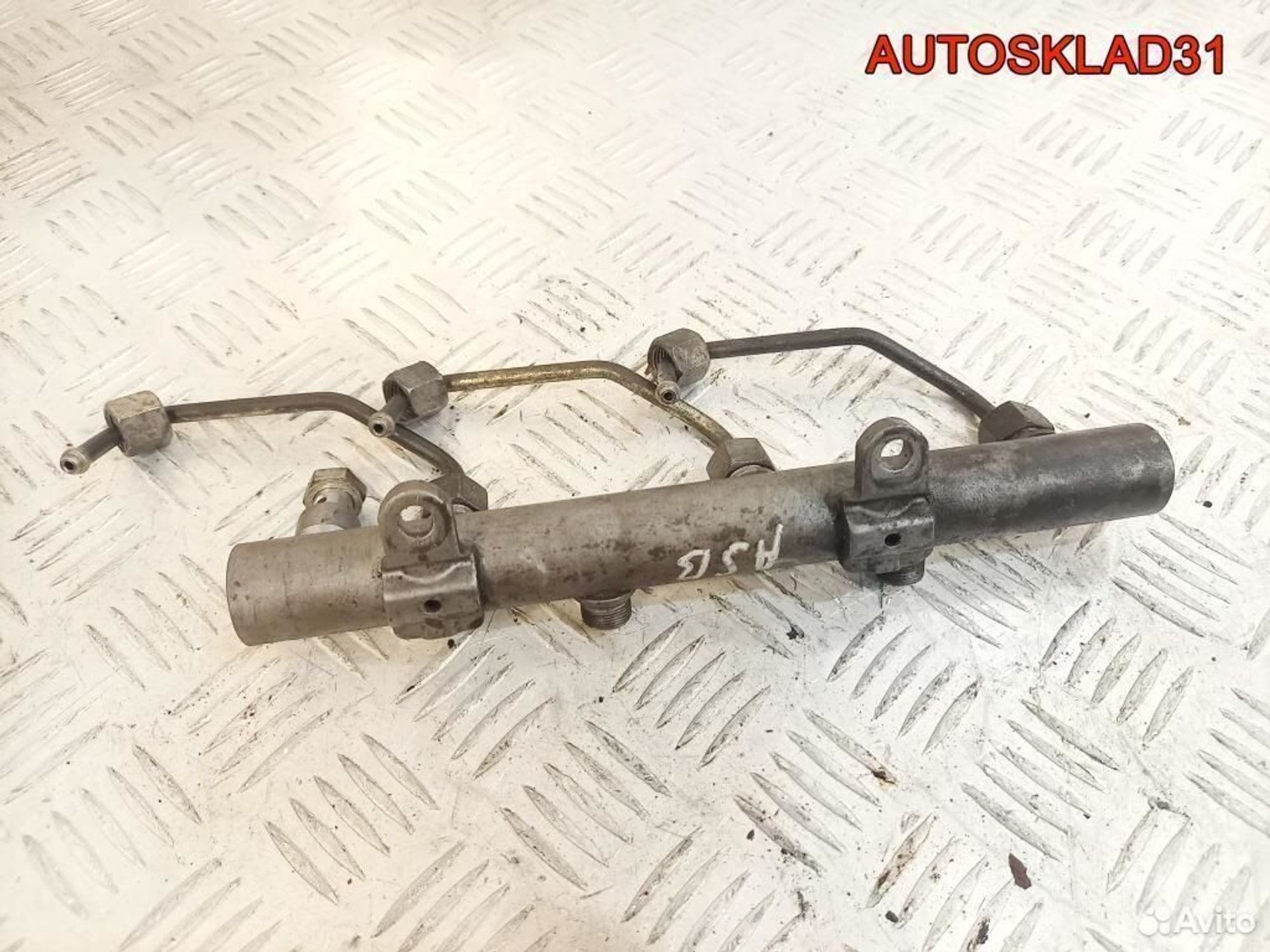 Рейка топливная Audi A4 B7 3.0 ASB 059130090AB, 1800 рублей, Дубовое