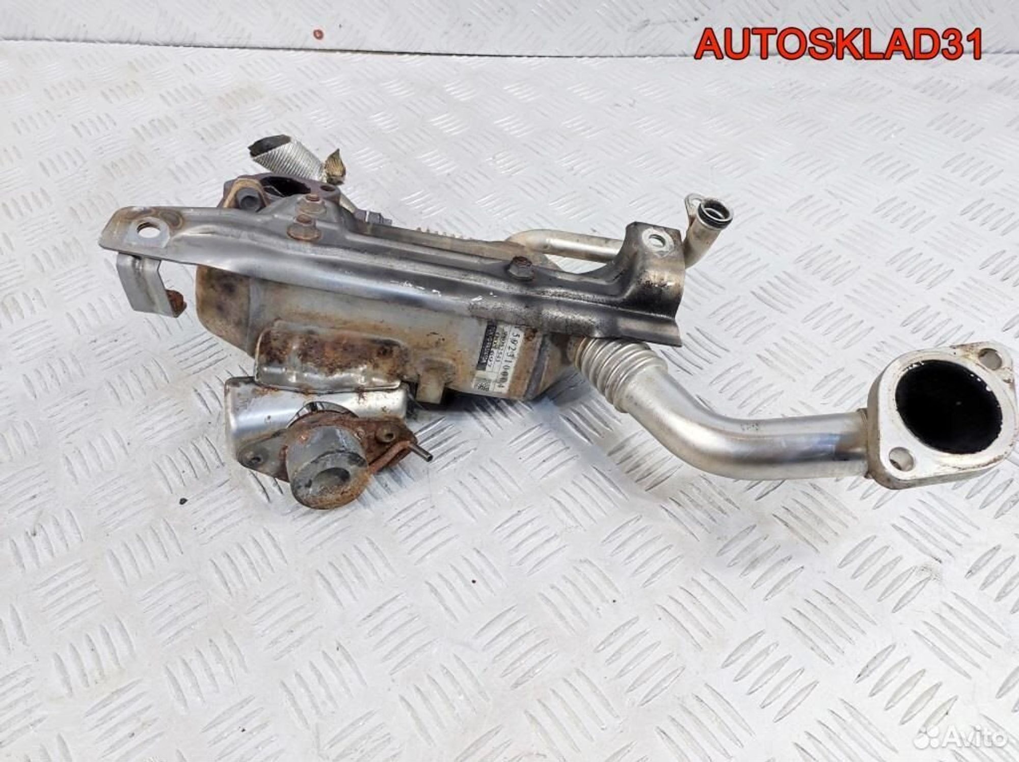 Радиатор EGR Opel Astra H 1.7 Z17DTR Y592310004, 2100 рублей, Дубовое