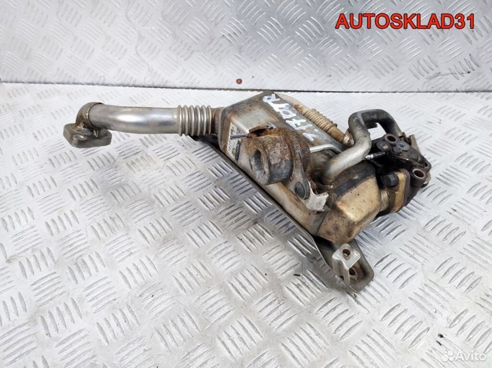 Радиатор EGR Opel Astra H 1.7 Z17DTR Y592310004, 2100 рублей, Дубовое