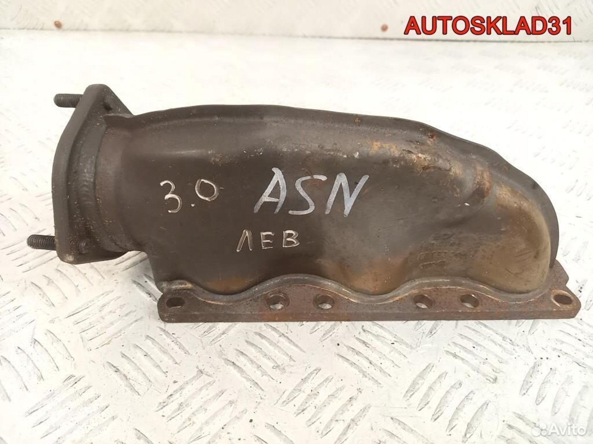 Коллектор выпускной левый Audi A6 C5 06C253031H, 500 рублей, Дубовое