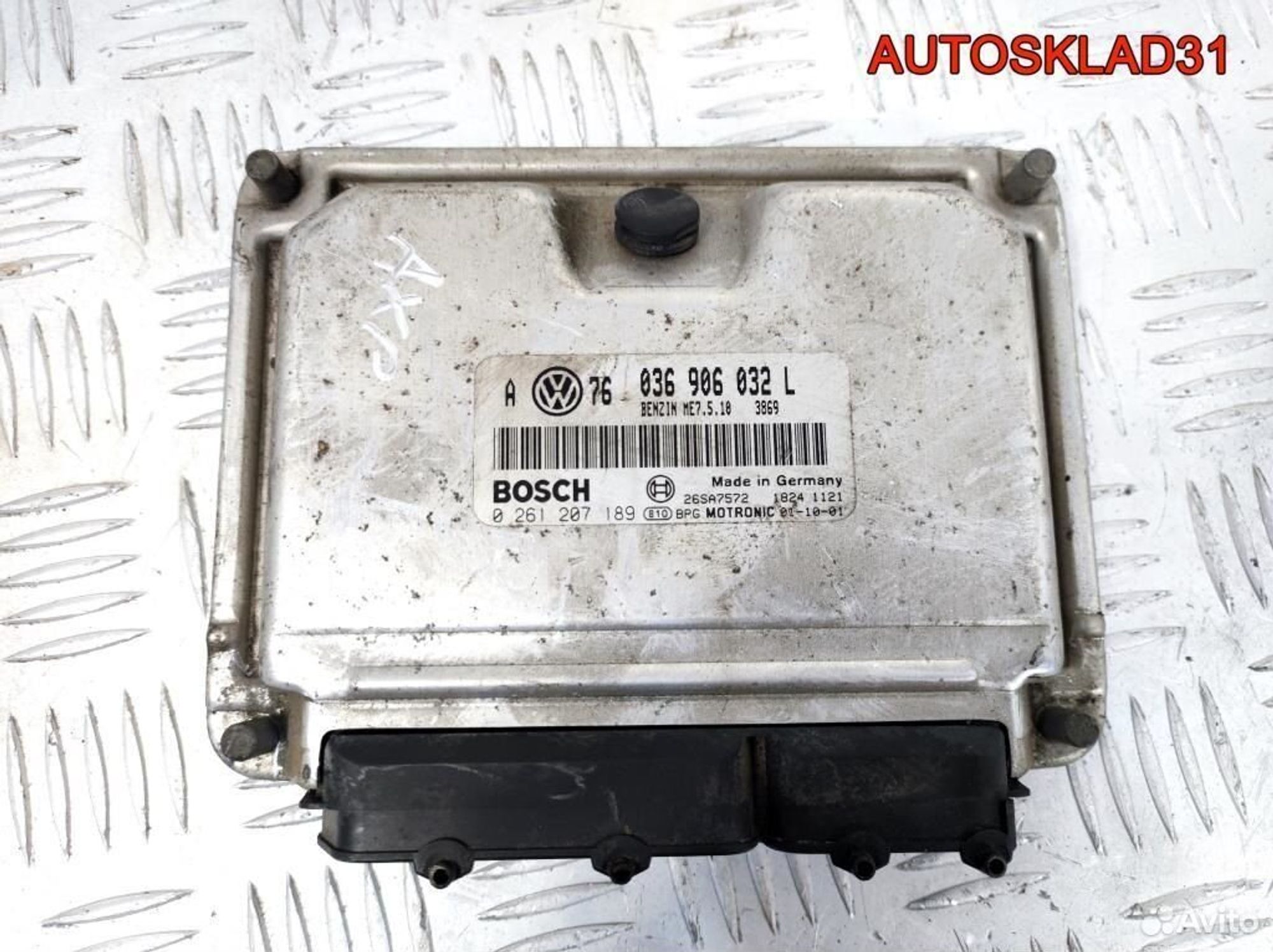 Блок эбу Volkswagen Golf 1.4 AXP 036906032L Бензин, 2000 рублей, Дубовое