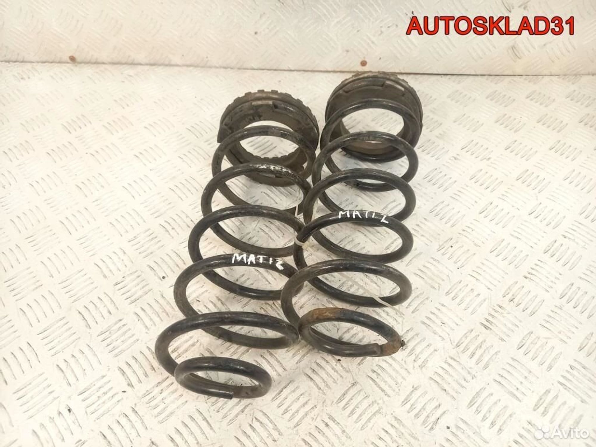 Пружина задняя Daewoo Matiz 96517821, 600 рублей, Дубовое