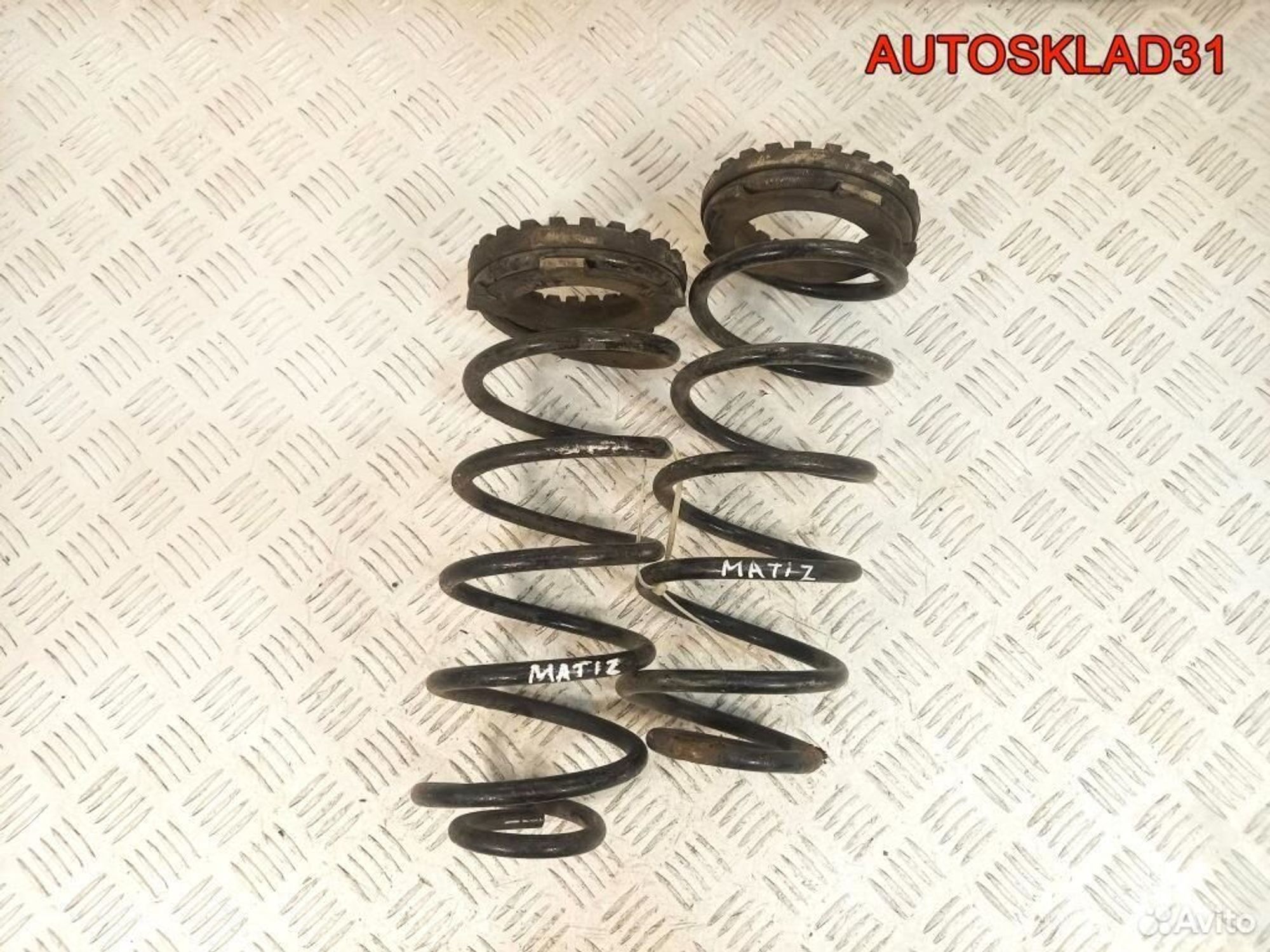 Пружина задняя Daewoo Matiz 96517821, 600 рублей, Дубовое