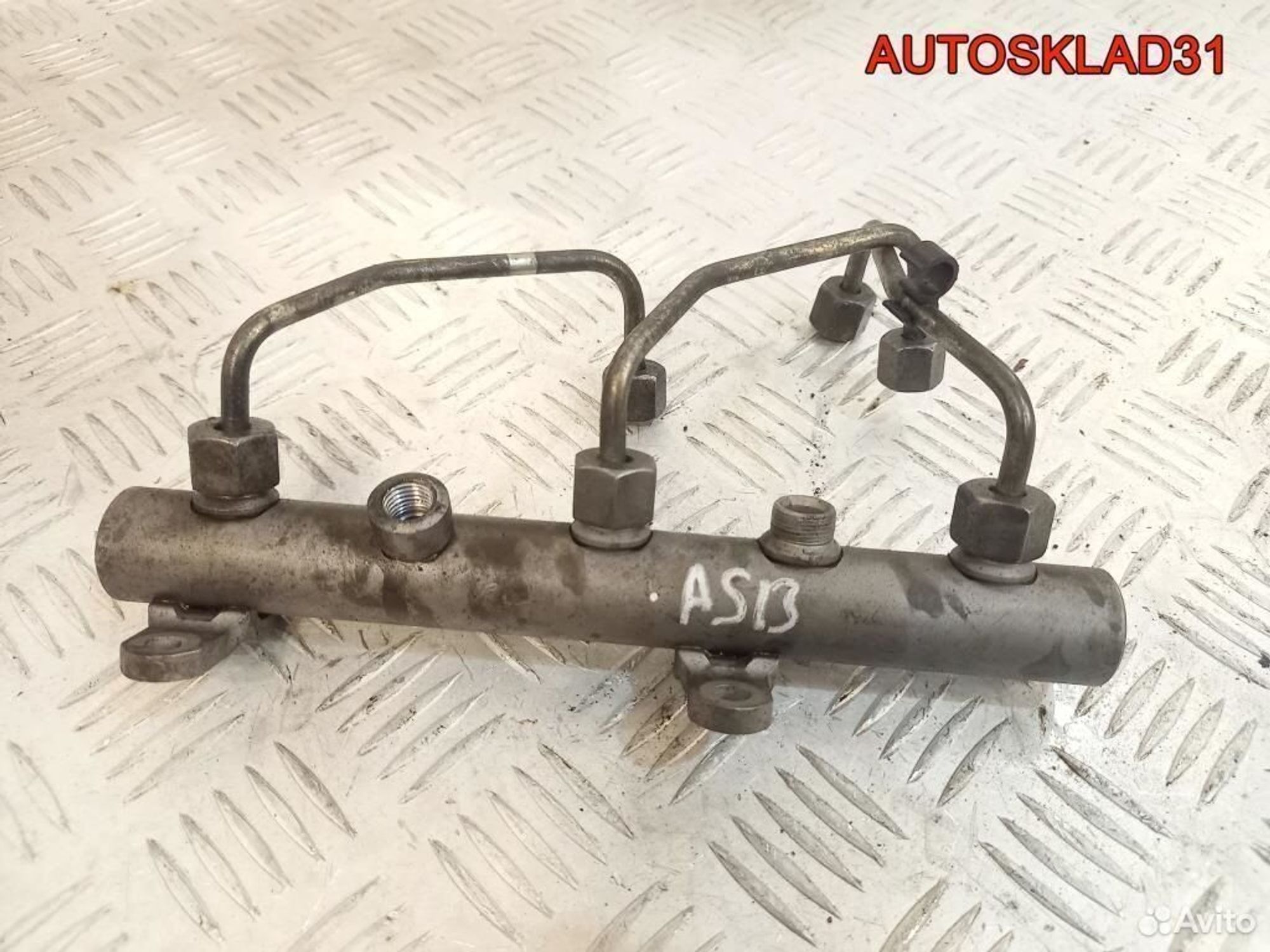 Рейка топливная Audi A4 B7 3.0 ASB 059130089AB, 2100 рублей, Дубовое