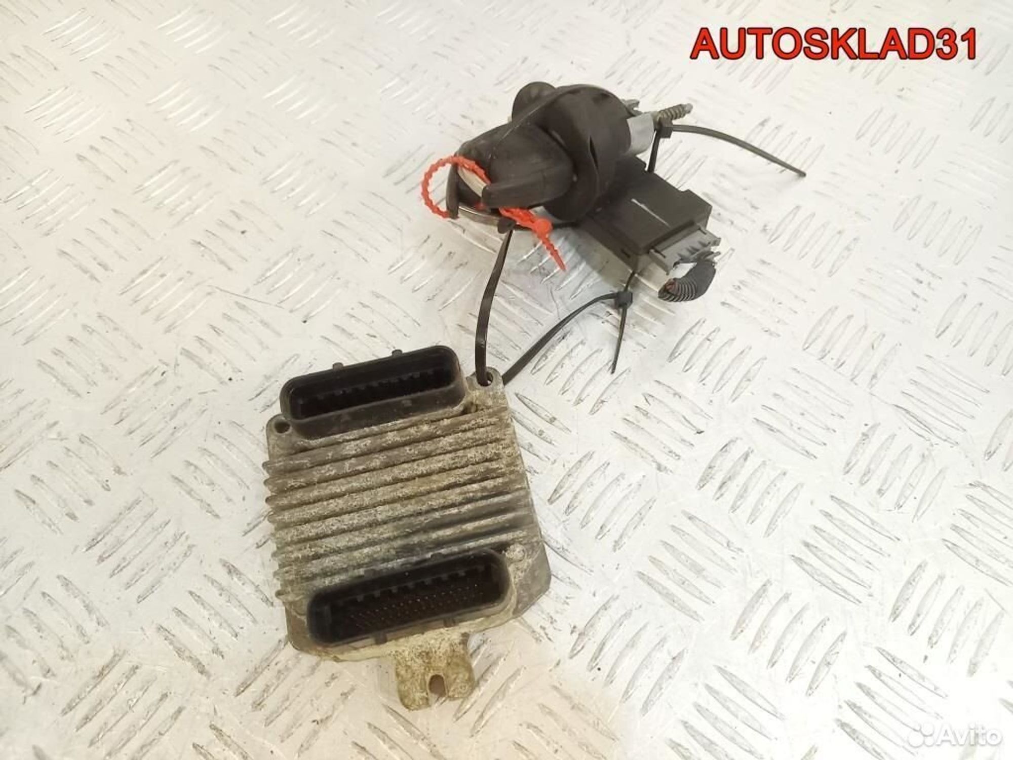 Эбу комплект Opel Astra G 1.6 X16XEL 09355929, 6500 рублей, Дубовое