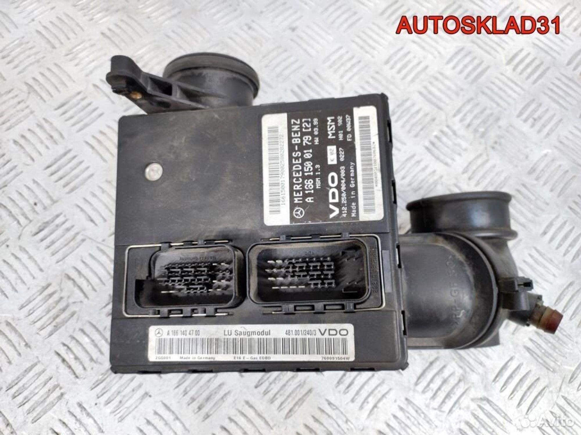 Блок Эбу Mercedes Benz W168 OM166.940 A1661500179, 12000 рублей, Дубовое