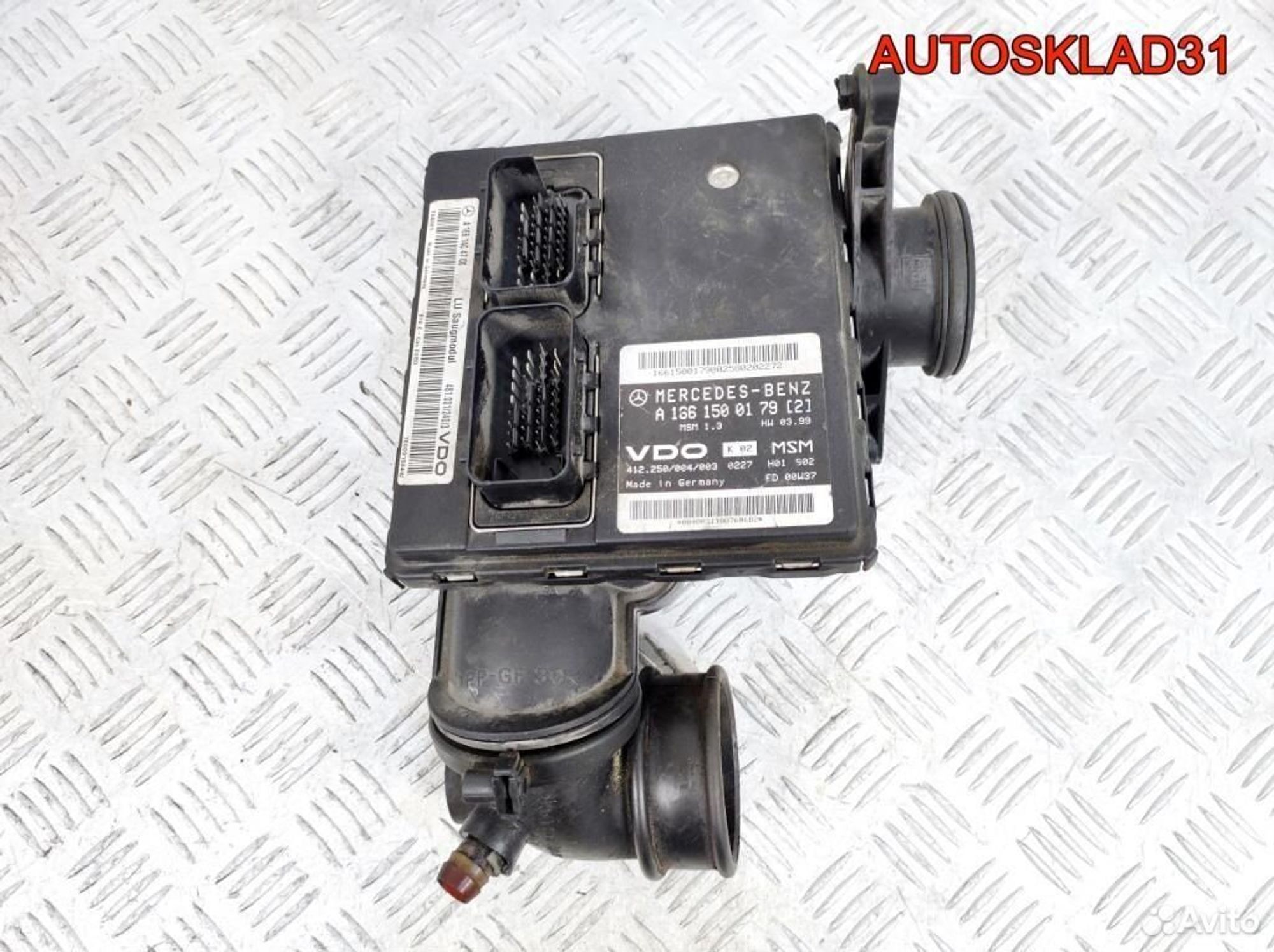 Блок Эбу Mercedes Benz W168 OM166.940 A1661500179, 12000 рублей, Дубовое