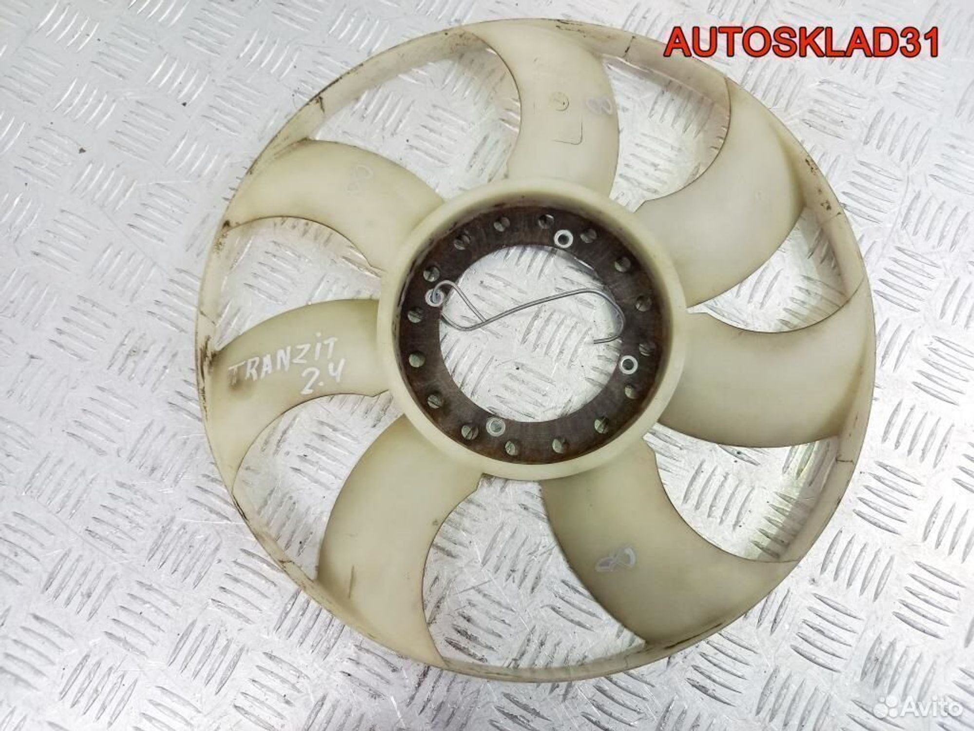 Крыльчатка вентилятора 390 мм Ford Transit 4042238, 2000 рублей, Дубовое