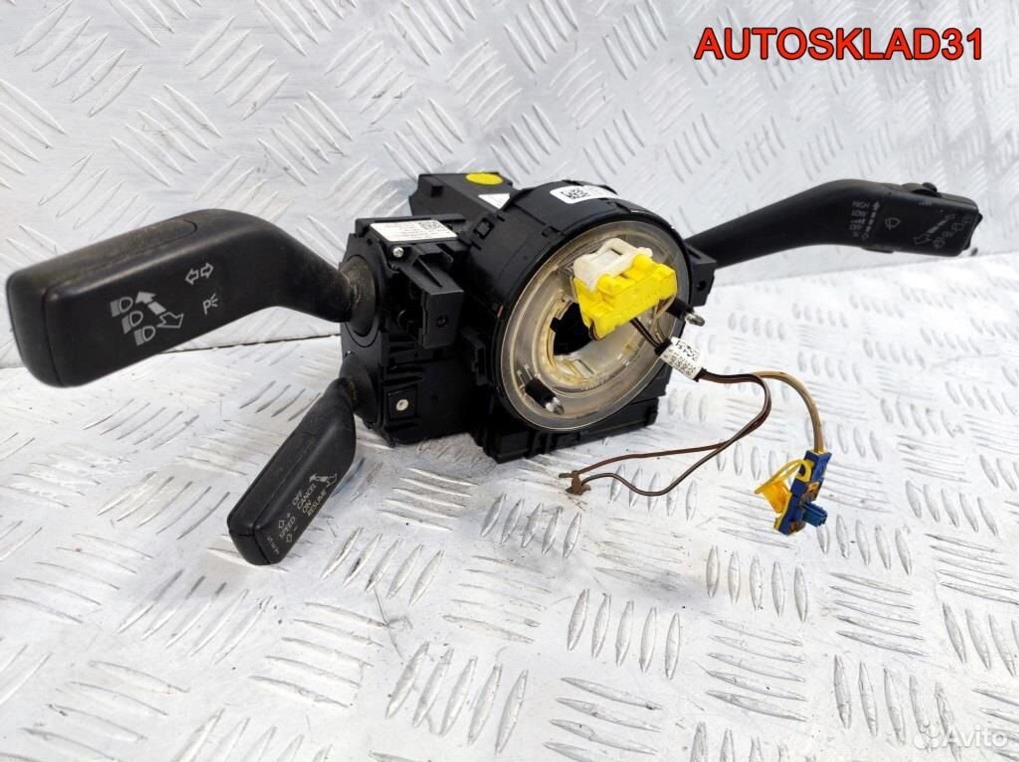 Переключатель подрулевой в сборе VW Passat B6, 4100 рублей, Дубовое