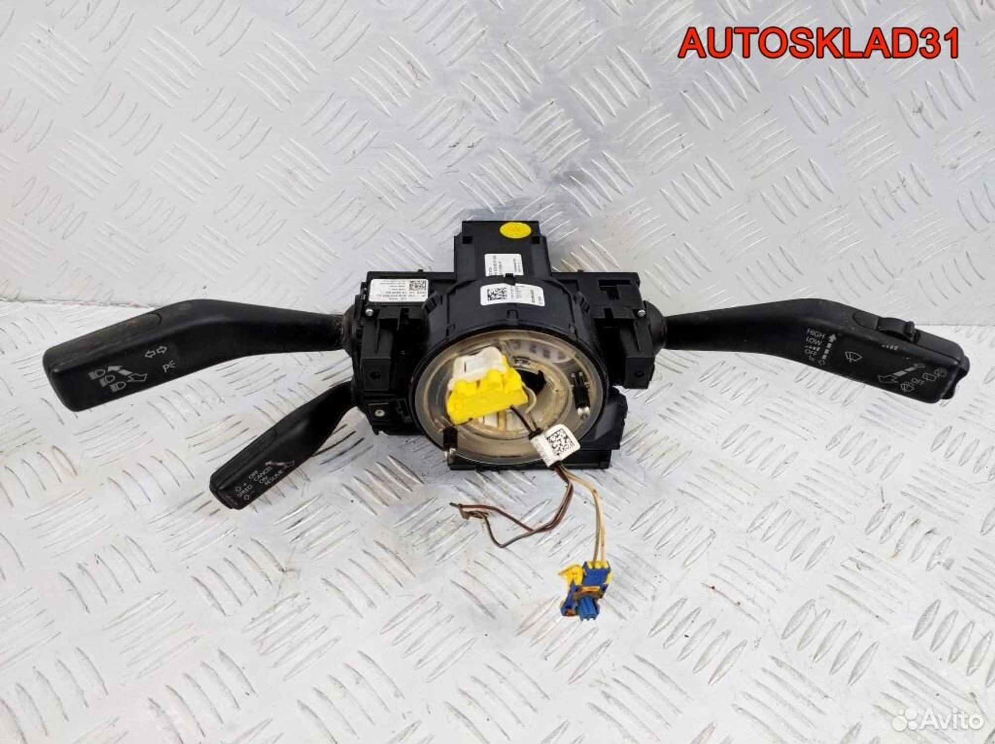 Переключатель подрулевой в сборе VW Passat B6, 4100 рублей, Дубовое