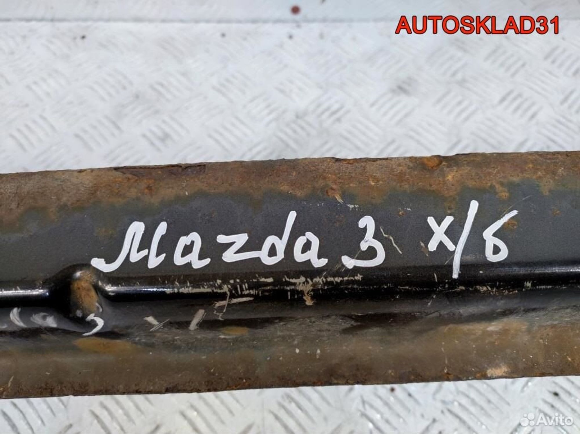 Усилитель заднего бампера Mazda 3 BK Хетчбэк, 2100 рублей, Дубовое