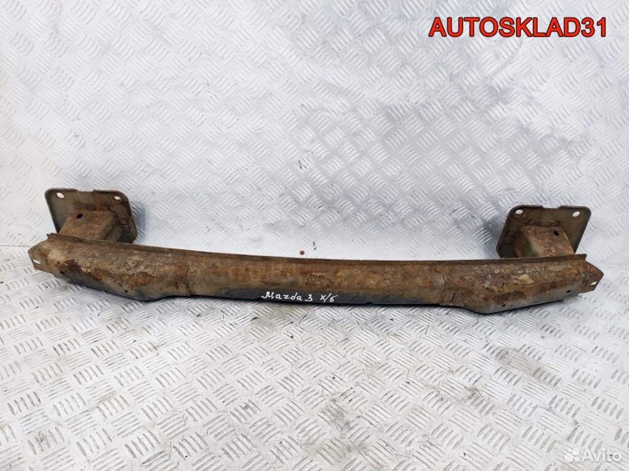 Усилитель заднего бампера Mazda 3 BK Хетчбэк, 2100 рублей, Дубовое