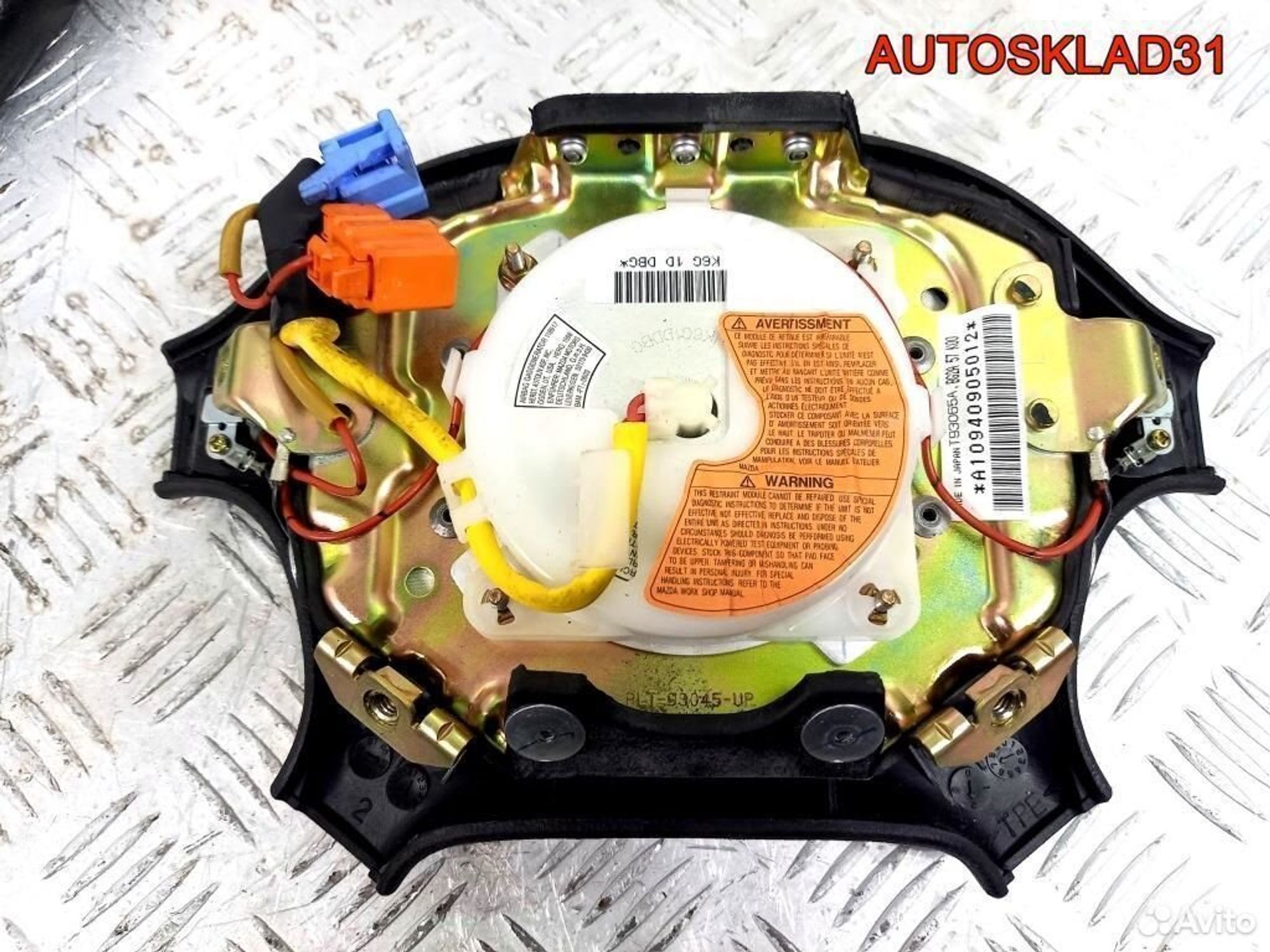 Подушка безопасности в руль Mazda 323F bc5a57k00, 4600 рублей, Дубовое