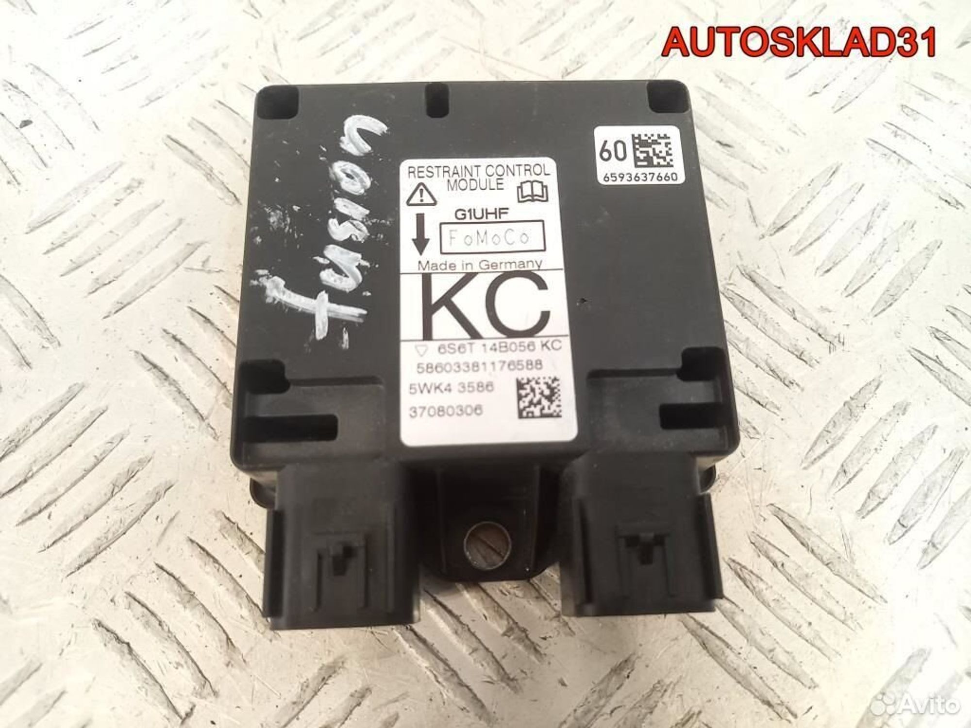 Блок управления AIR BAG Ford Fusion 6S6T14B056KC, 600 рублей, Дубовое