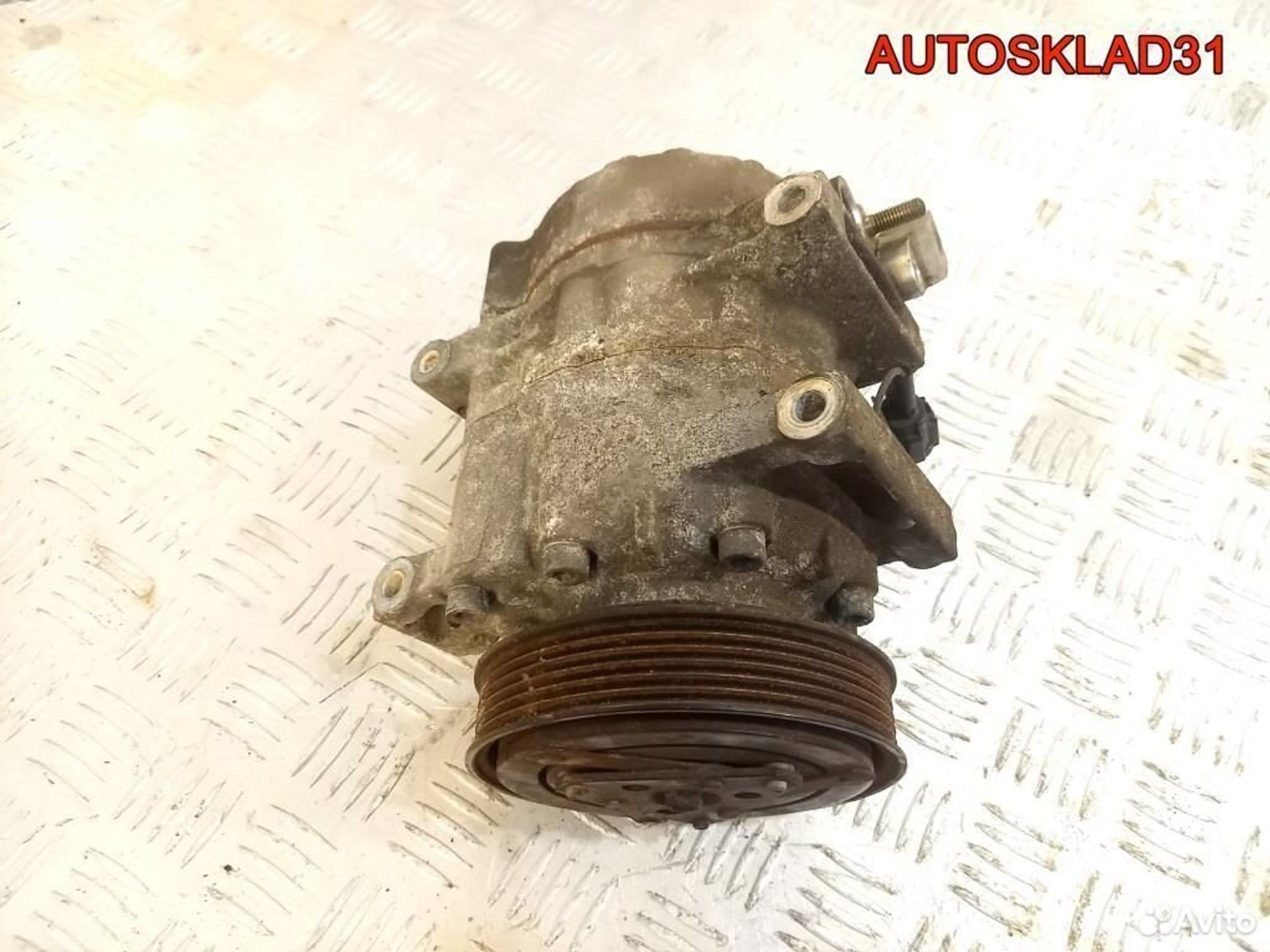 Компрессор кондиционера Nissan Primera P12E QR20, 8000 рублей, Дубовое