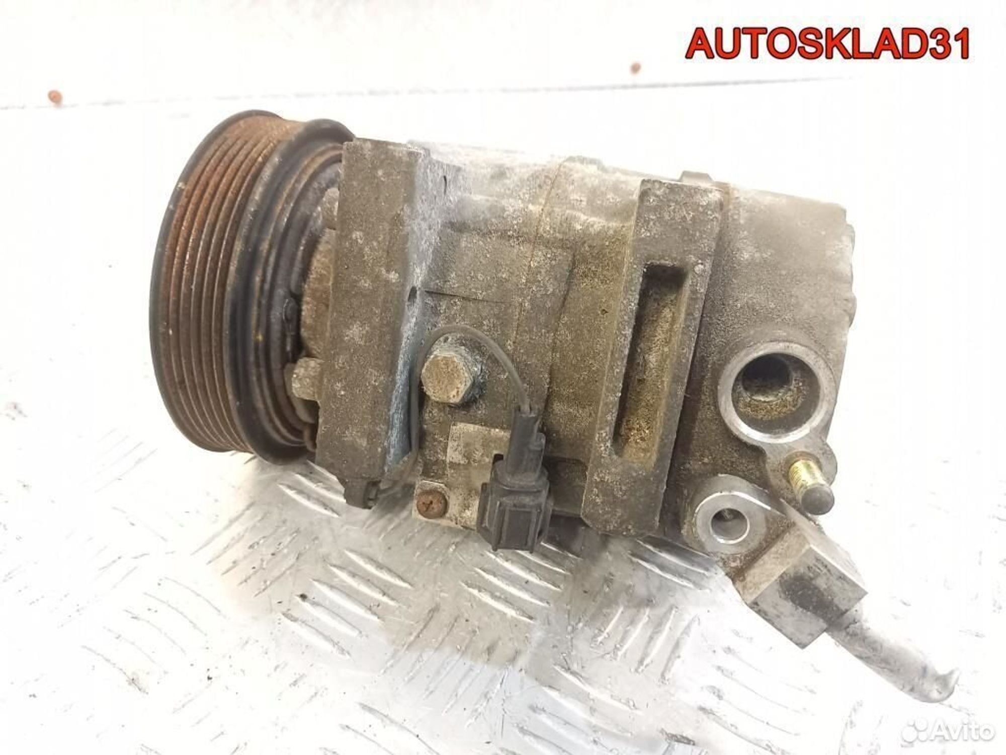 Компрессор кондиционера Nissan Primera P12E QR20, 8000 рублей, Дубовое