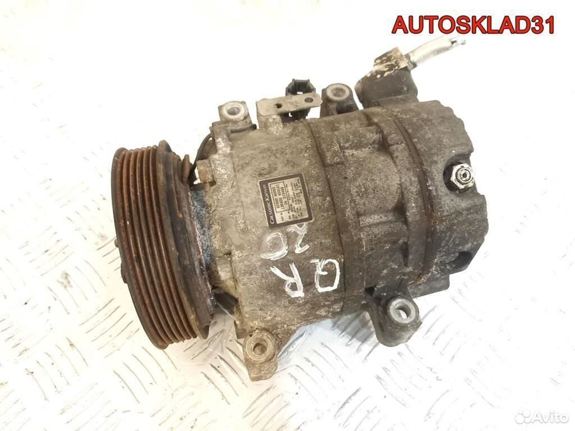 Компрессор кондиционера Nissan Primera P12E QR20, 8000 рублей, Дубовое