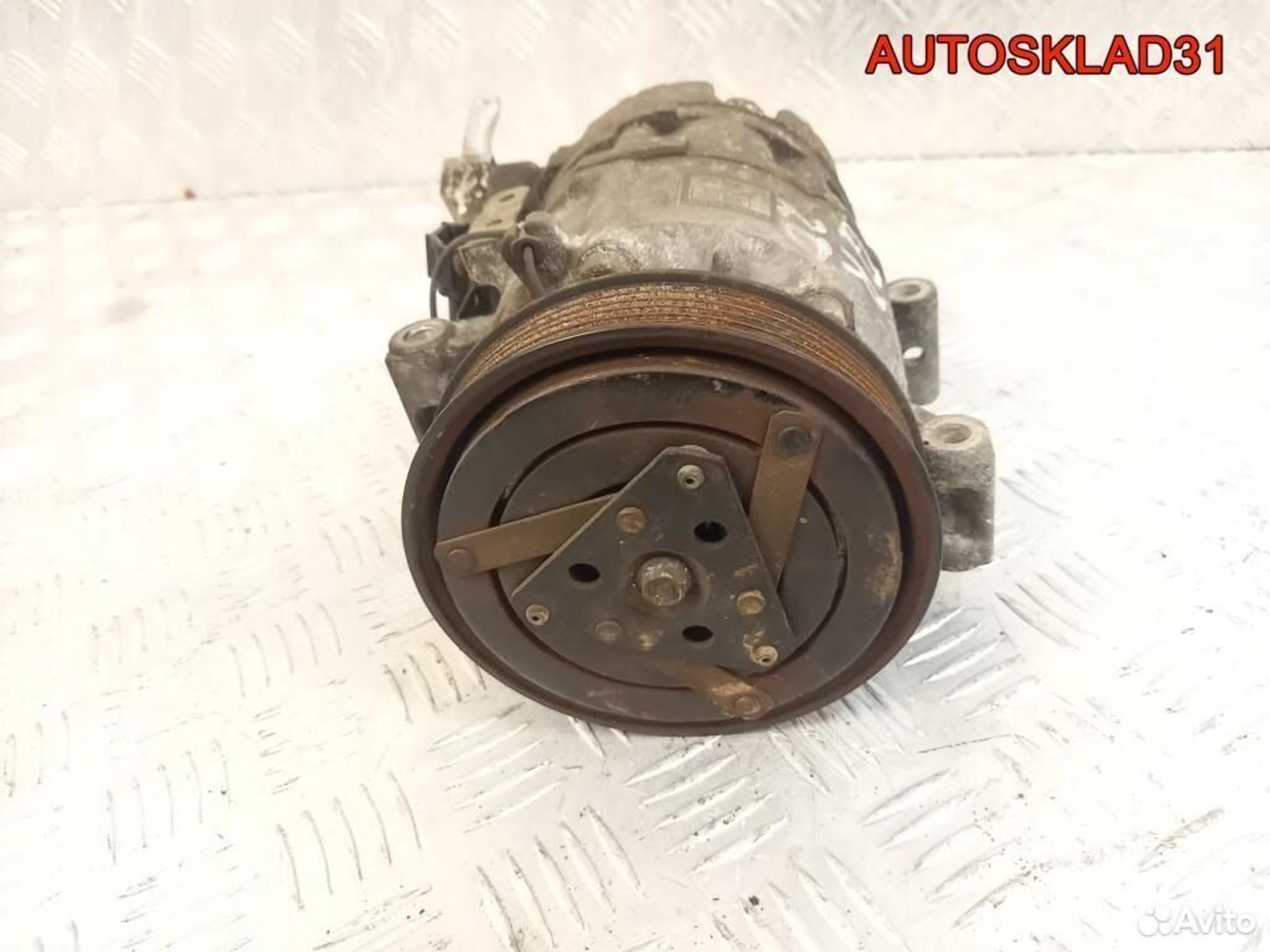 Компрессор кондиционера Nissan Primera P12E QR20, 8000 рублей, Дубовое